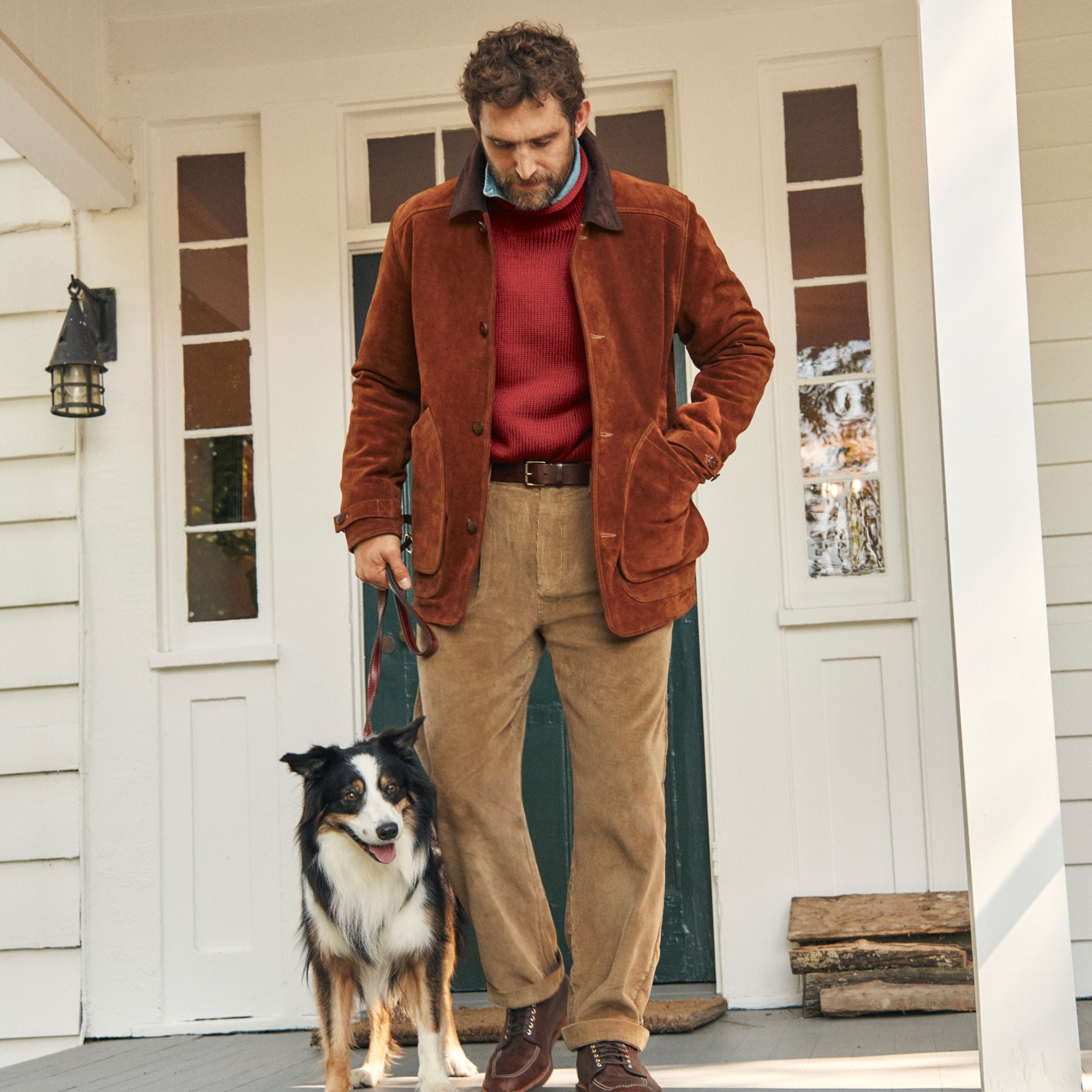 Relaxed Double-pleated Corduroy Pant For Men | J.Crew