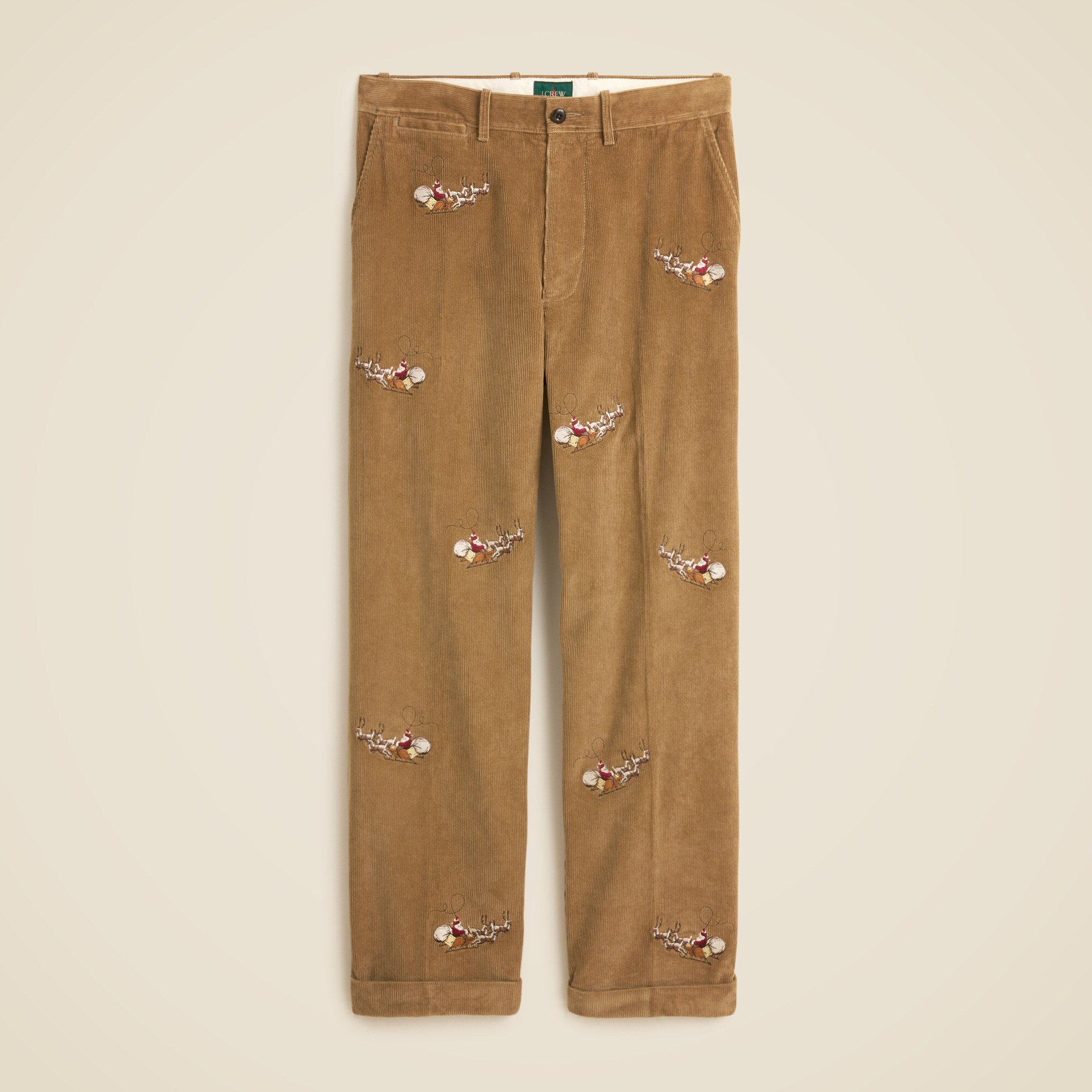 Broken-in Straight Pant In Stretch Corduroy For Men | J.Crew
