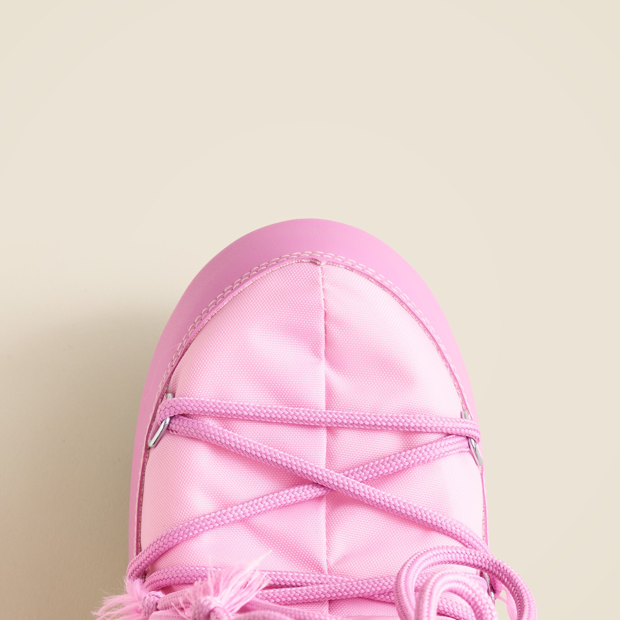 Moon Boot® kids' icon pink nylon boots