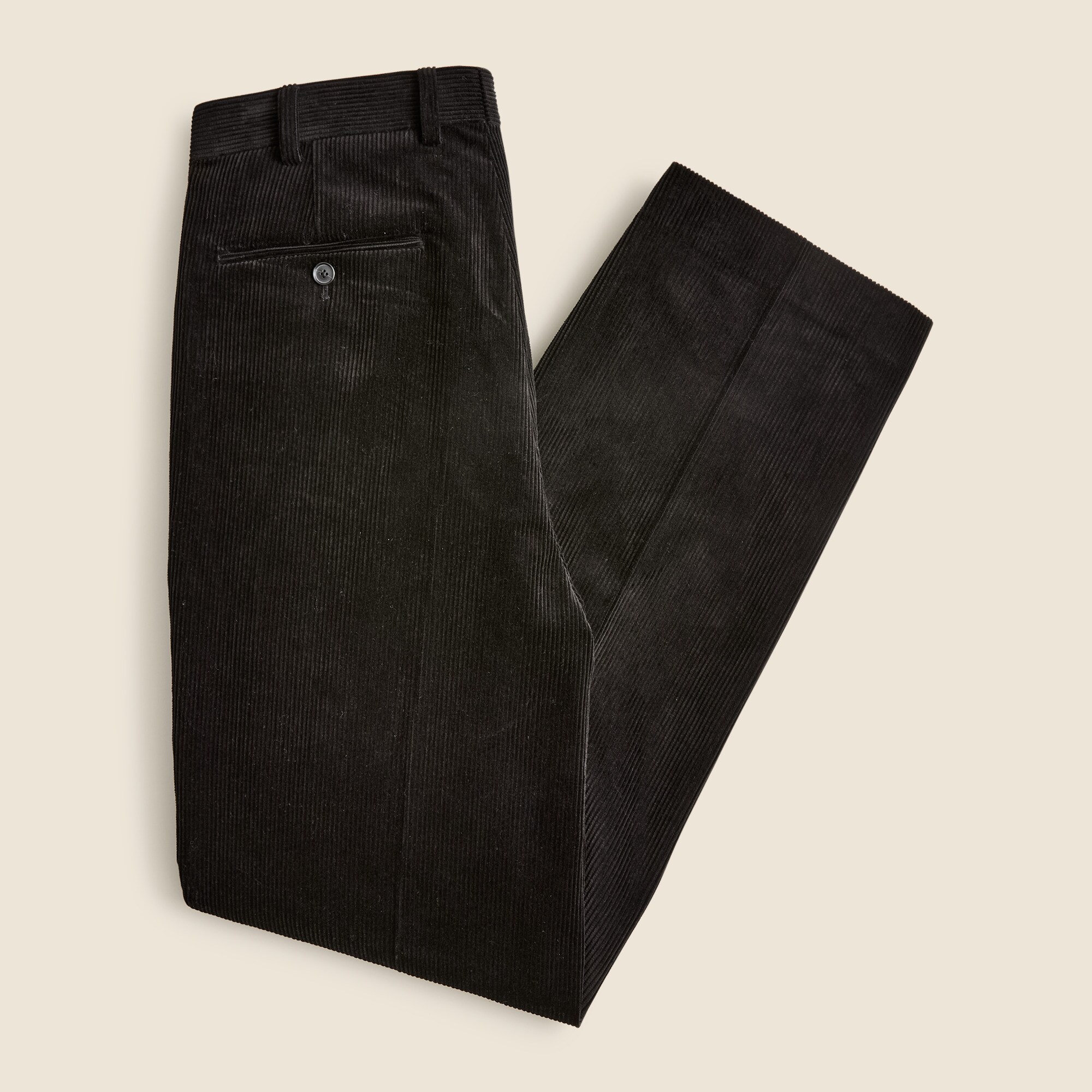 Relaxed-fit Double-pleated Trouser In Italian Corduroy For Men | J