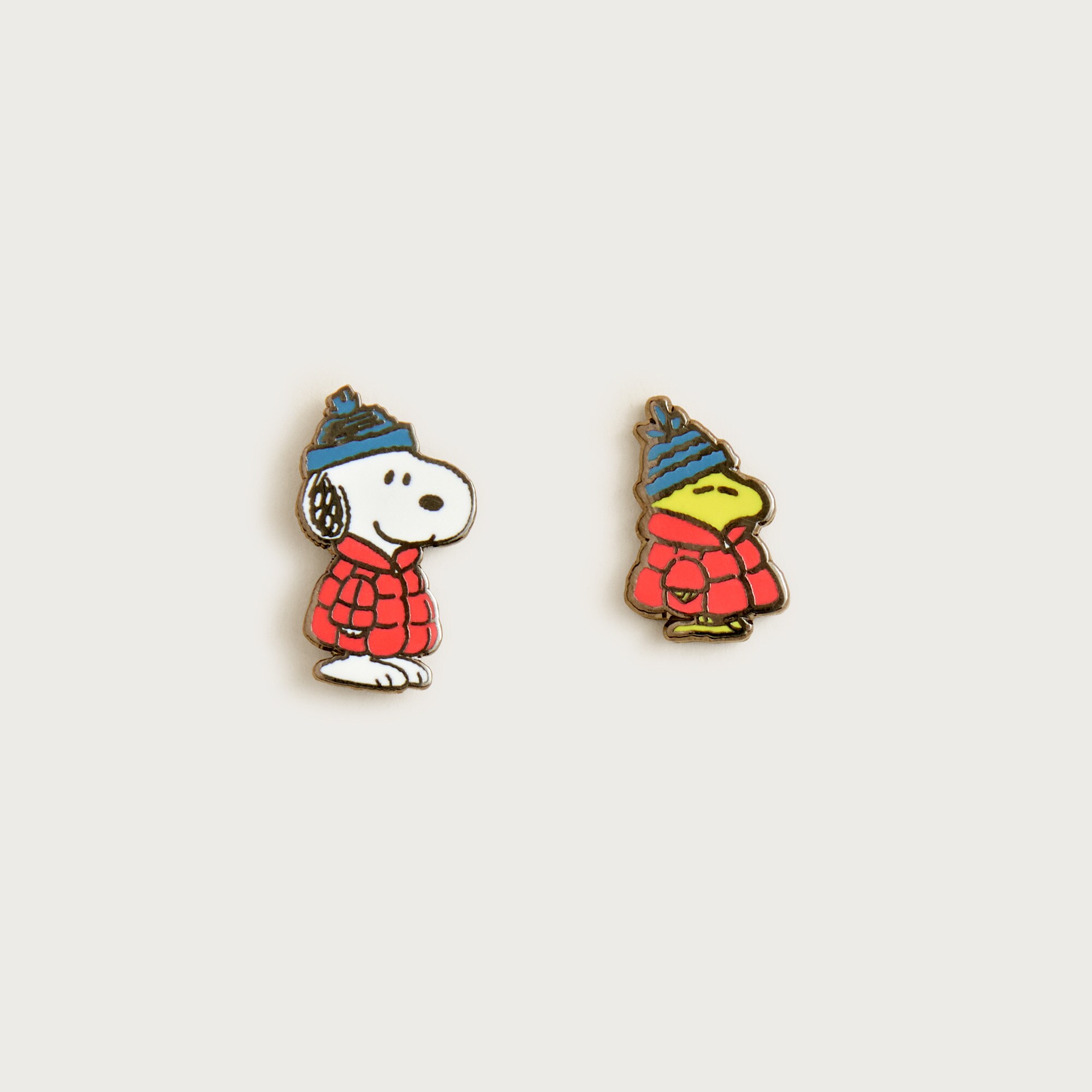 Pintrill® kids' Snoopy and Woodstock pins set