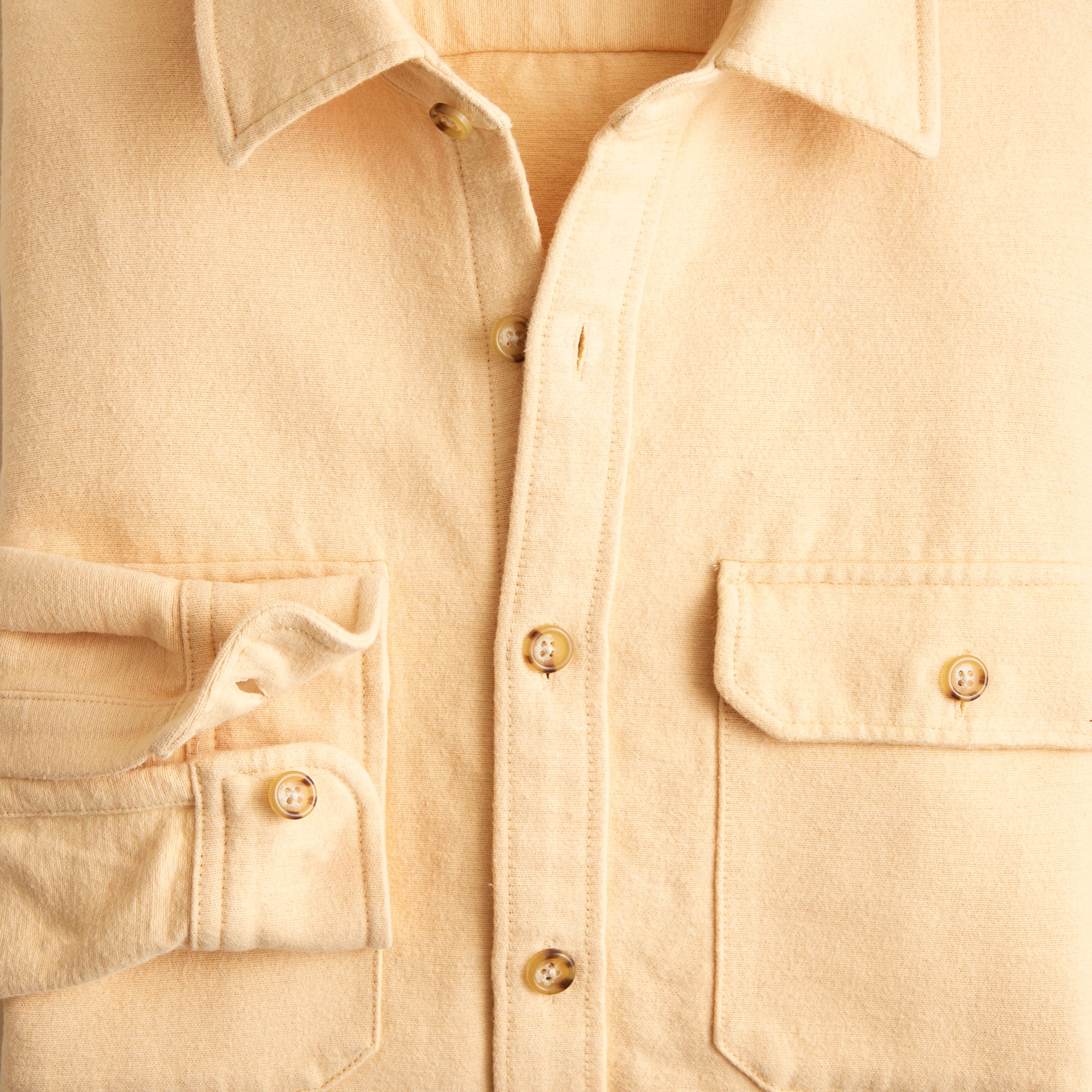 Heavyweight Chamois Workshirt In Japanese Cotton For Men | J.Crew