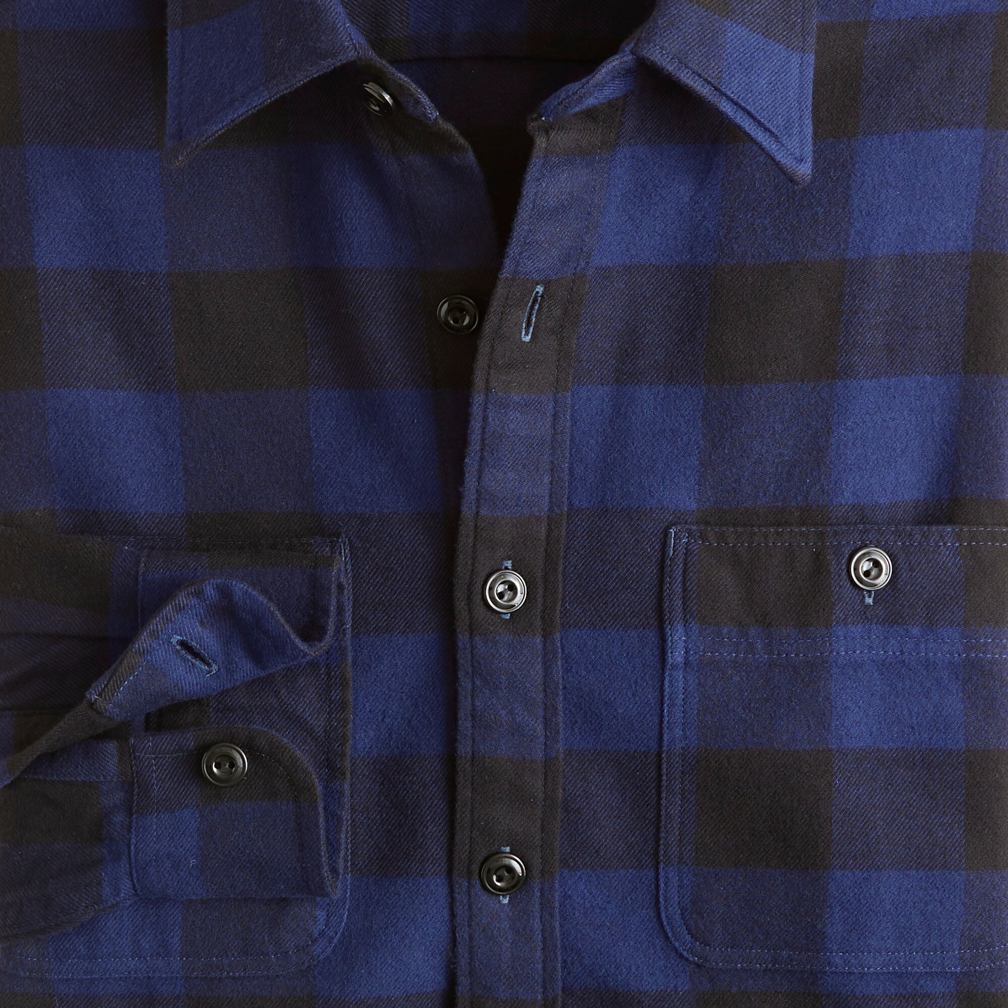 Midweight flannel workshirt