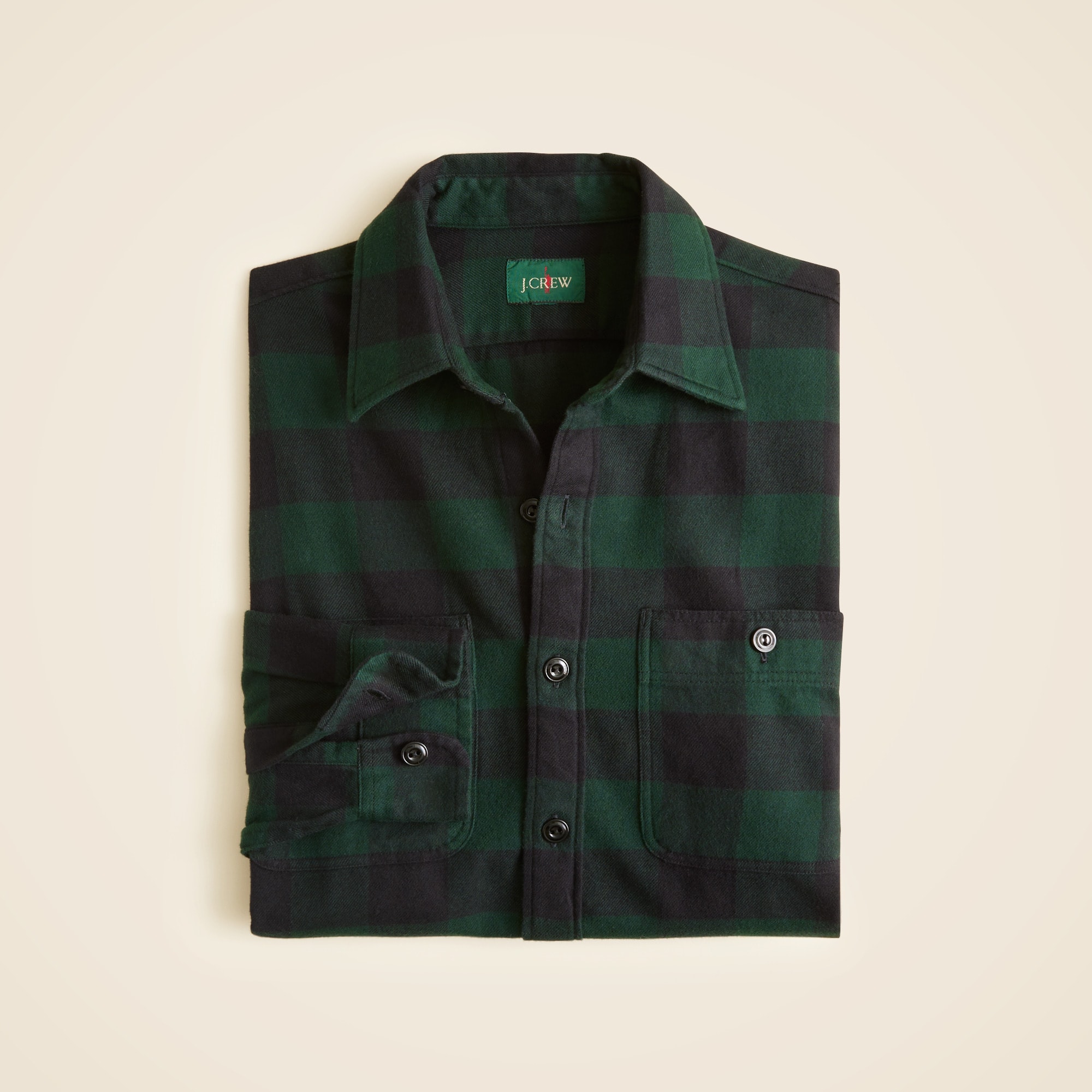 Midweight flannel workshirt from J.Crew - $165 (8% off)