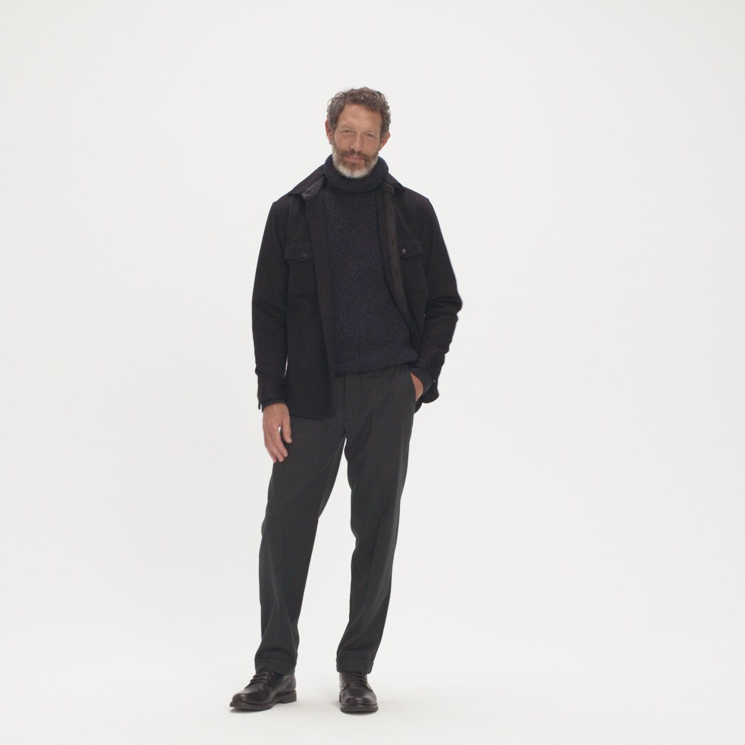 Wallace &amp; Barnes CPO shirt in wool blend