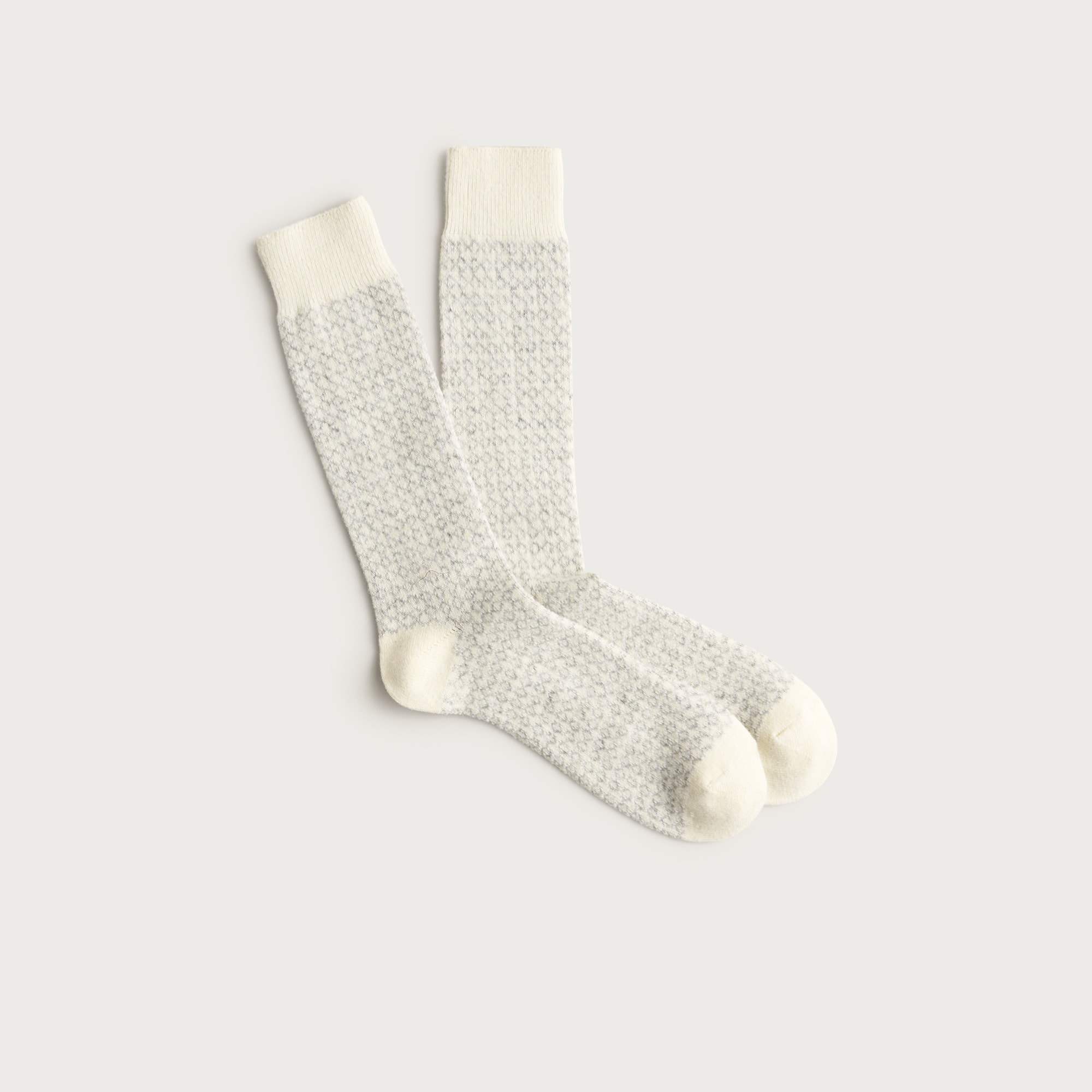 Heavyweight wool-blend socks