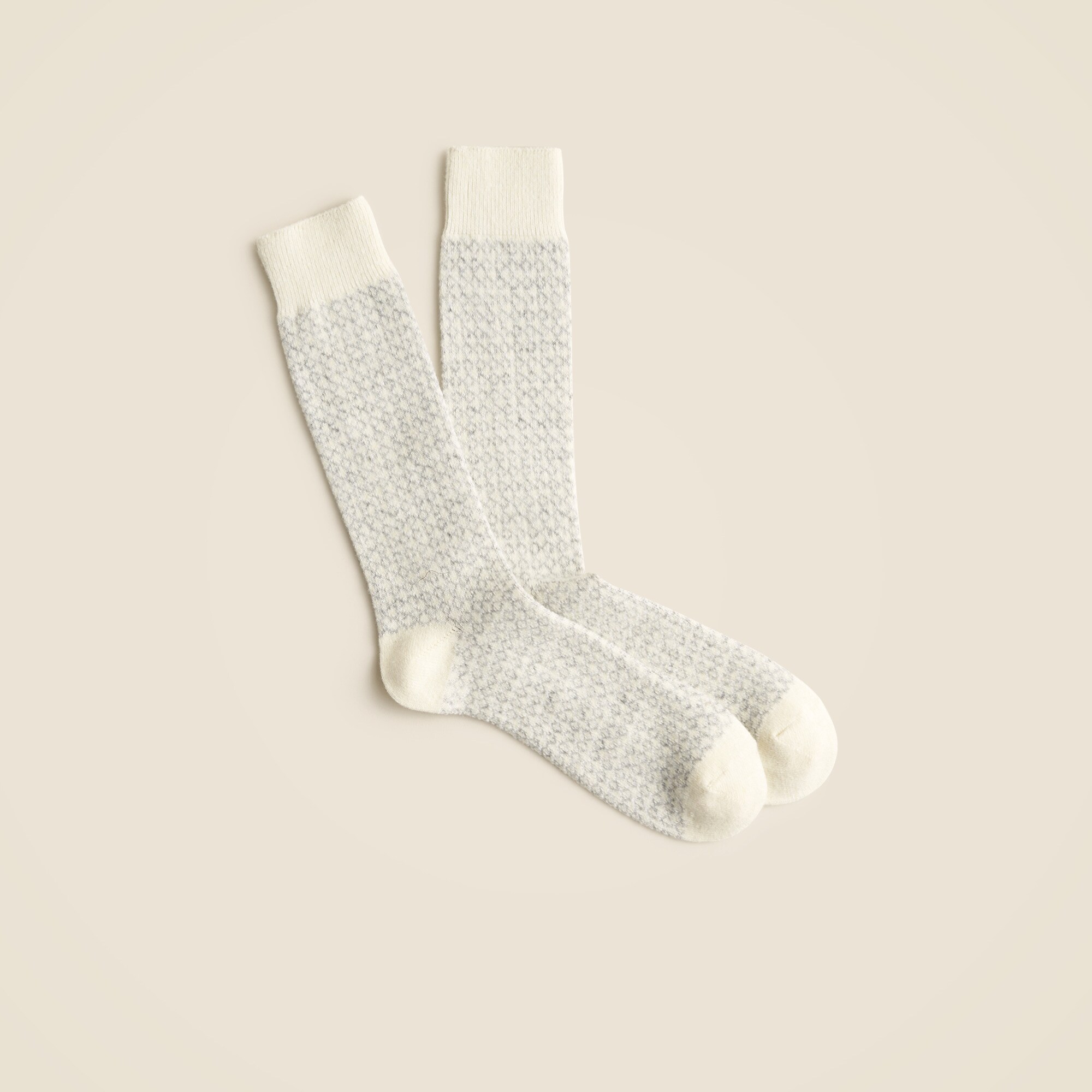 Heavyweight wool-blend socks