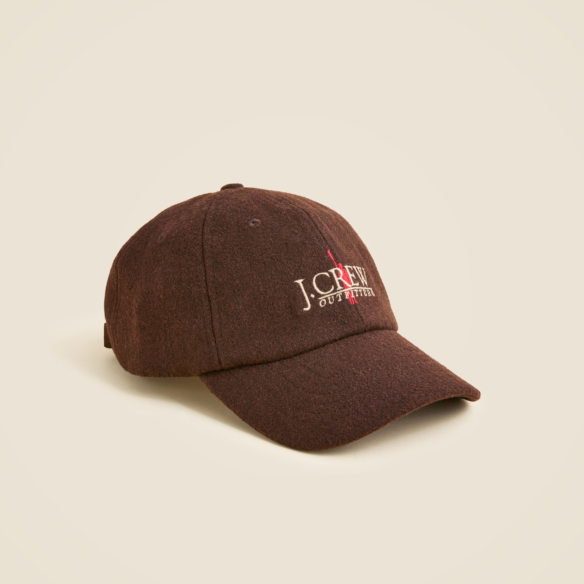  J.Crew&trade; Outfitters logo wool baseball cap