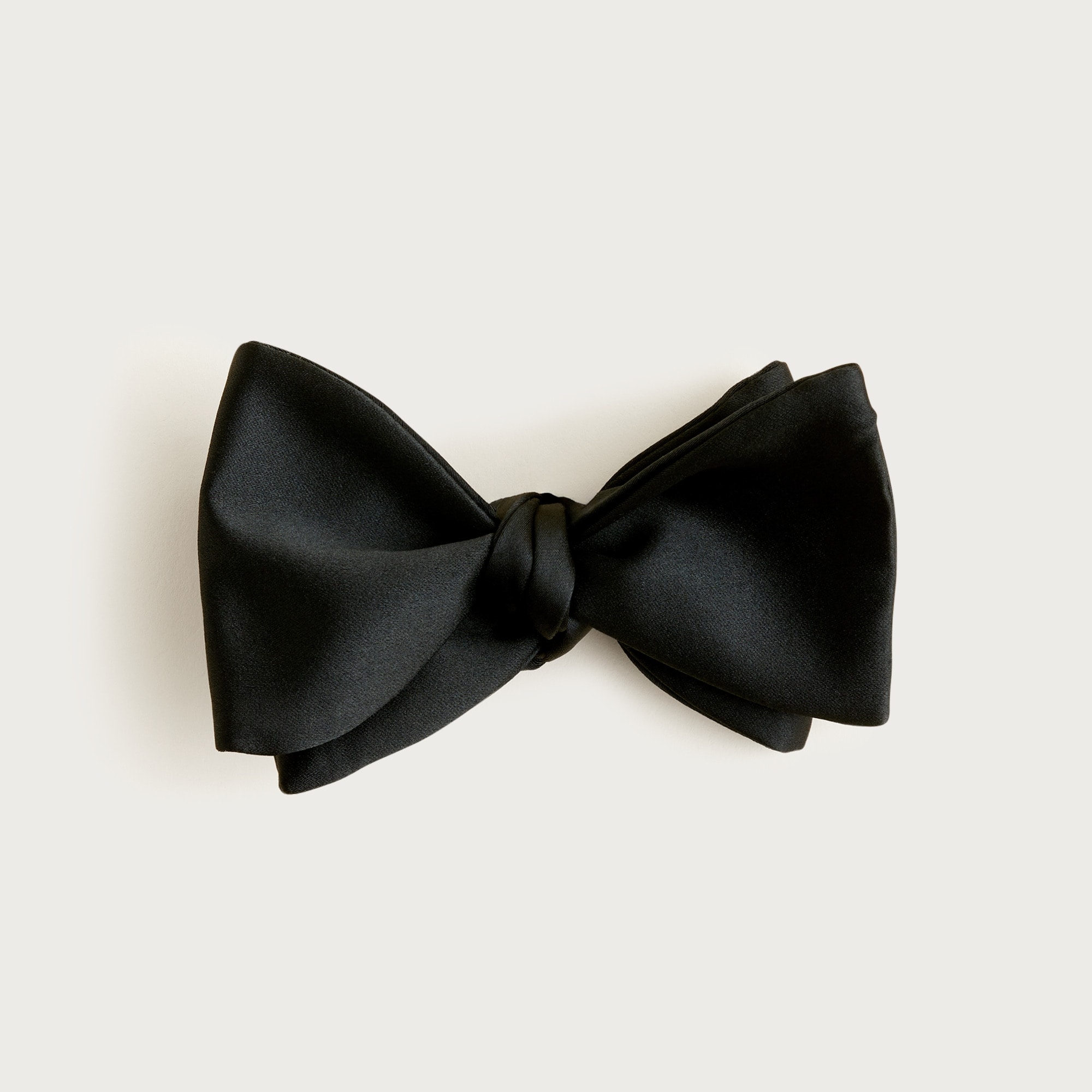 Italian satin bow tie