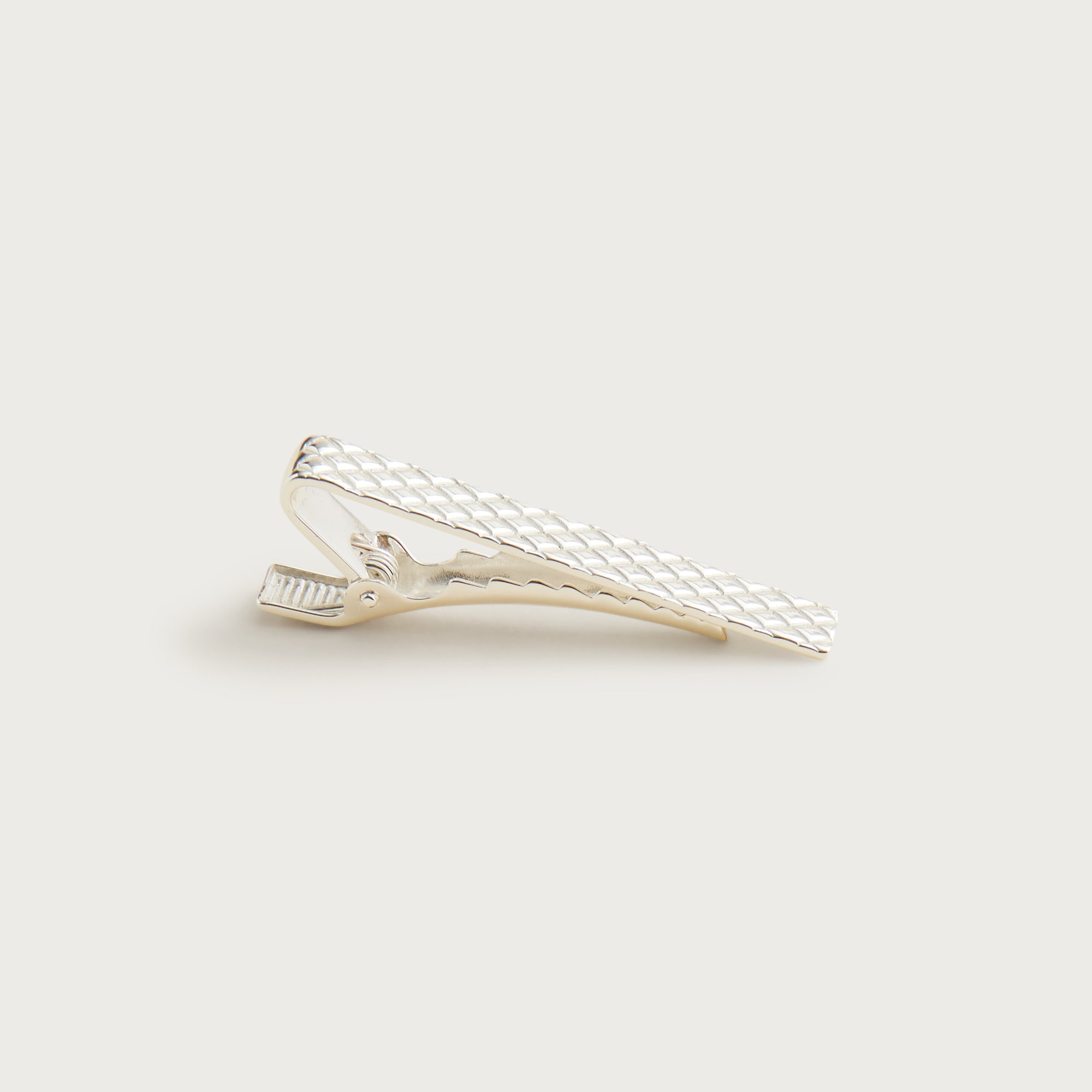 mens Sterling silver tie clip