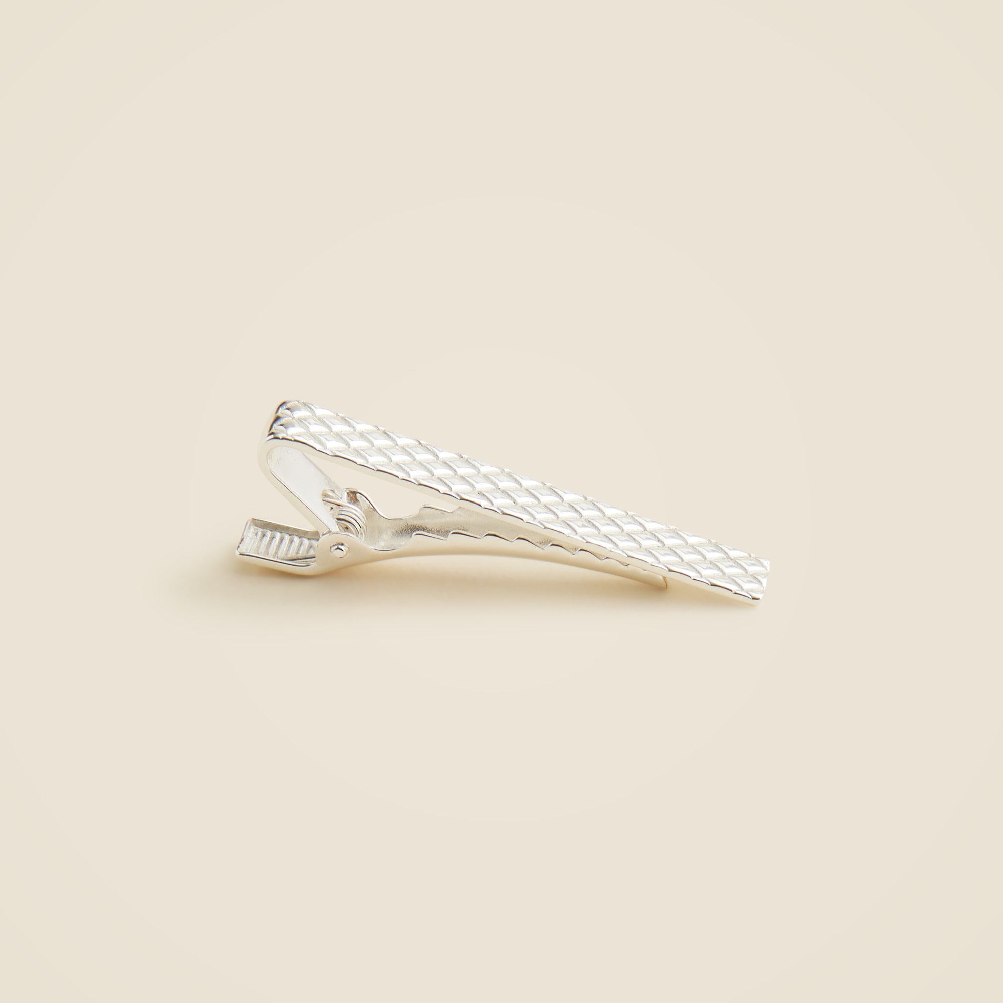 mens Sterling silver tie clip