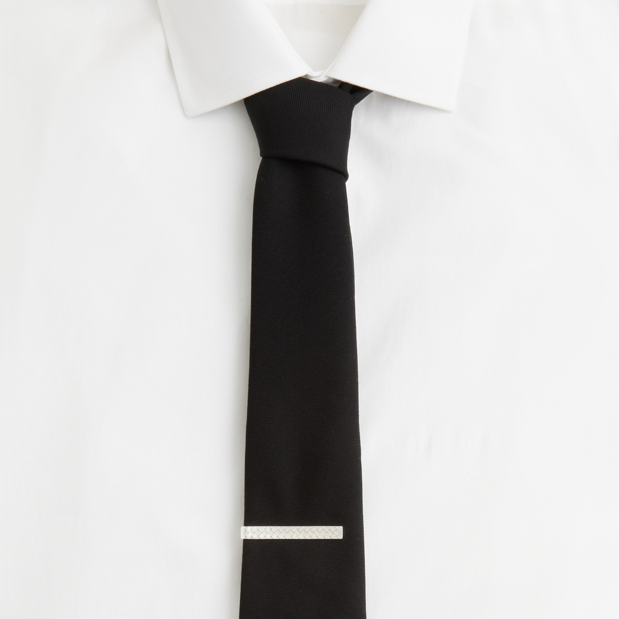 Sterling silver tie clip