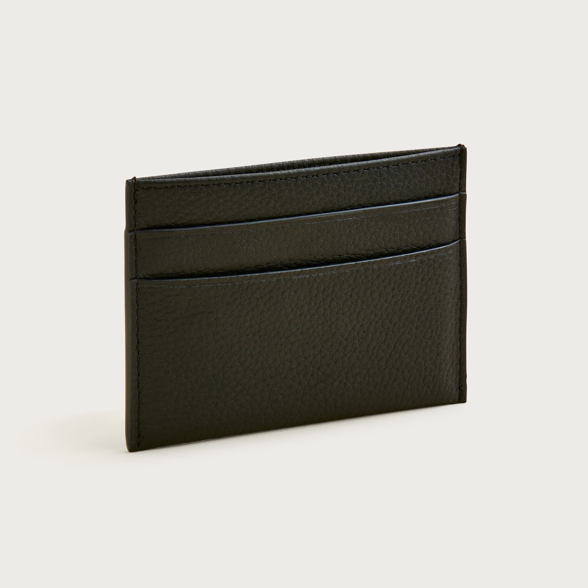mens Leather double-sided cardholder