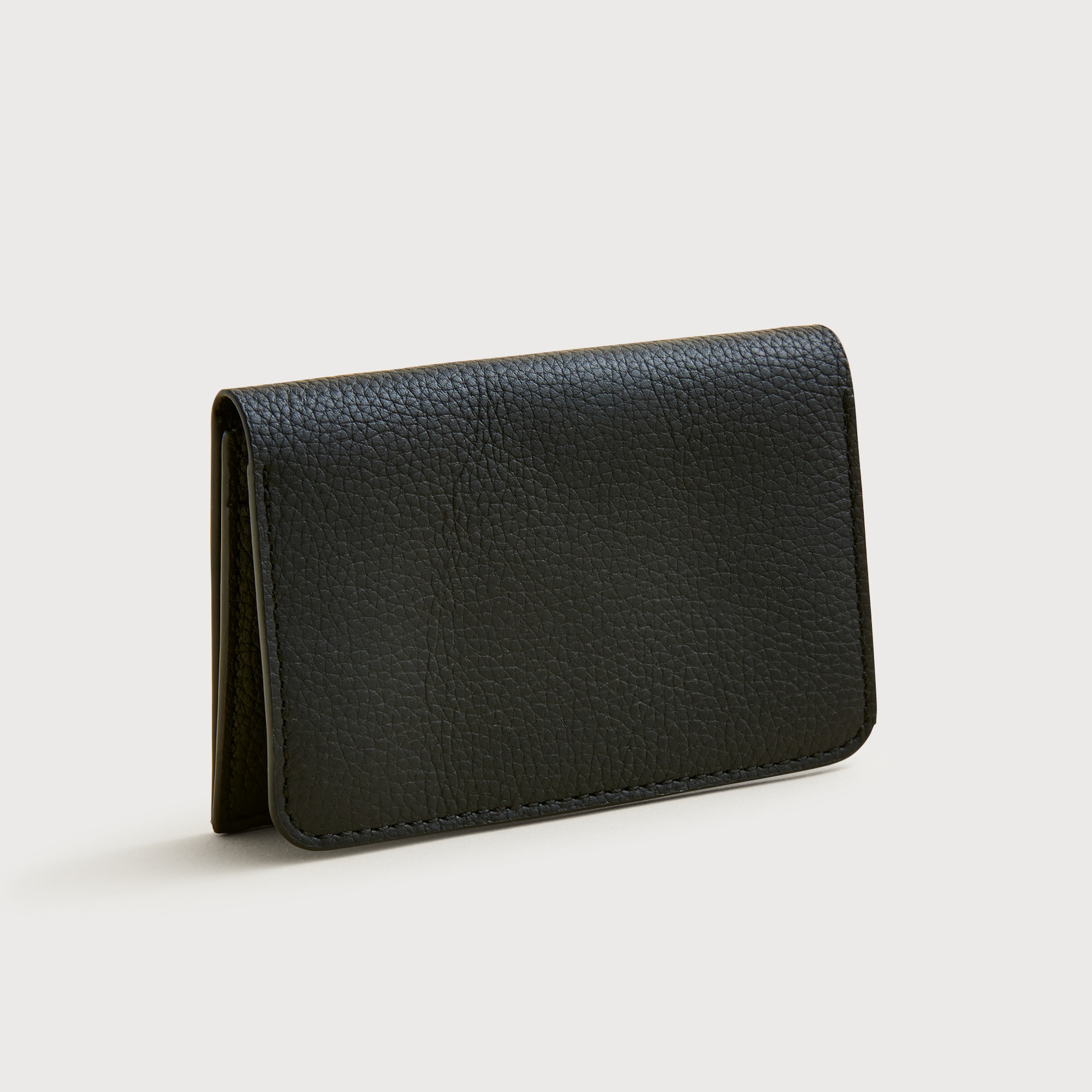 mens Leather bifold cardholder