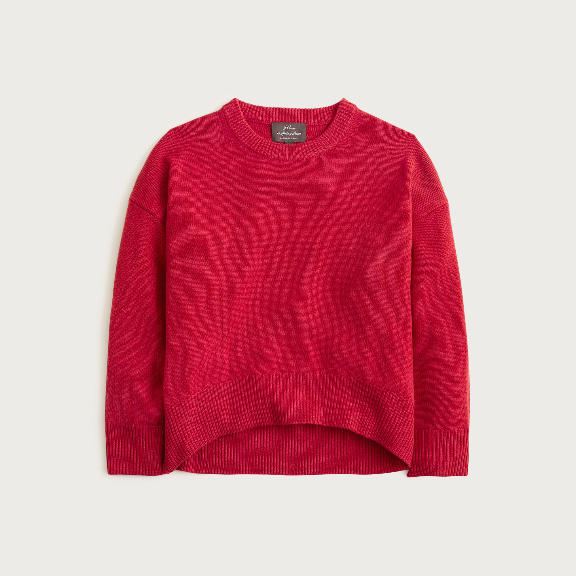 womens Spring Street cashmere luxe-weight crewneck sweater