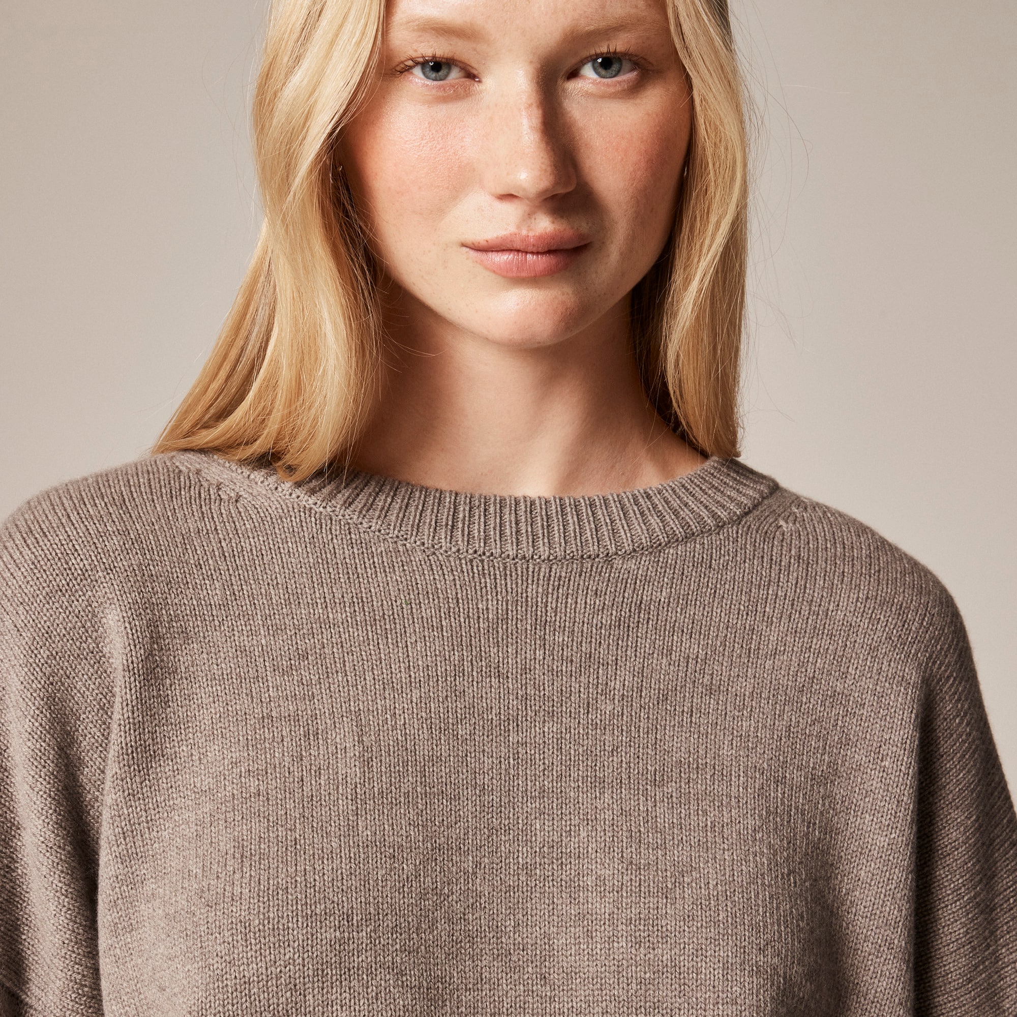 Spring Street Cashmere Luxe-weight Crewneck Sweater For Women | J.Crew