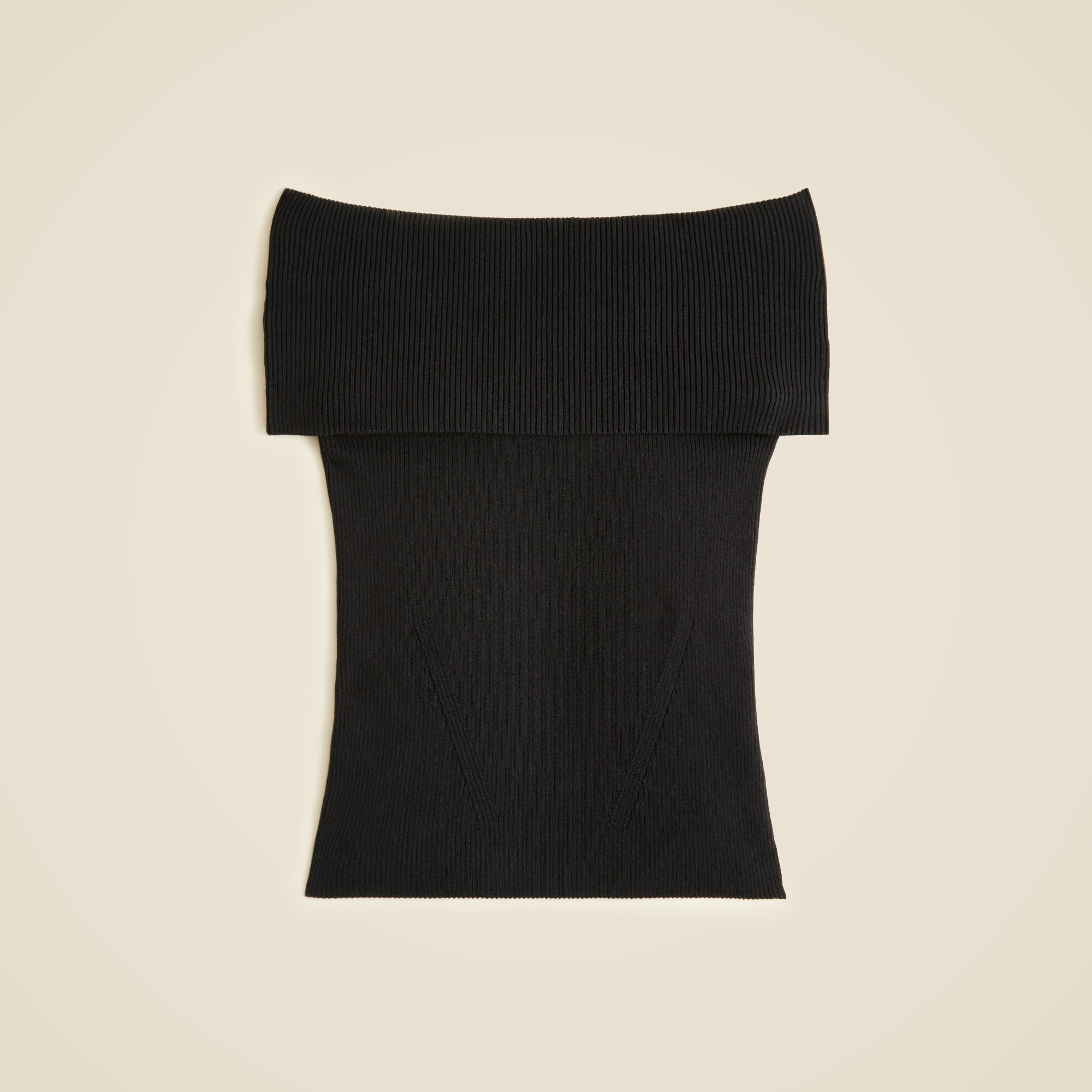 TENCEL&trade; lyocell-blend foldover top - image 2