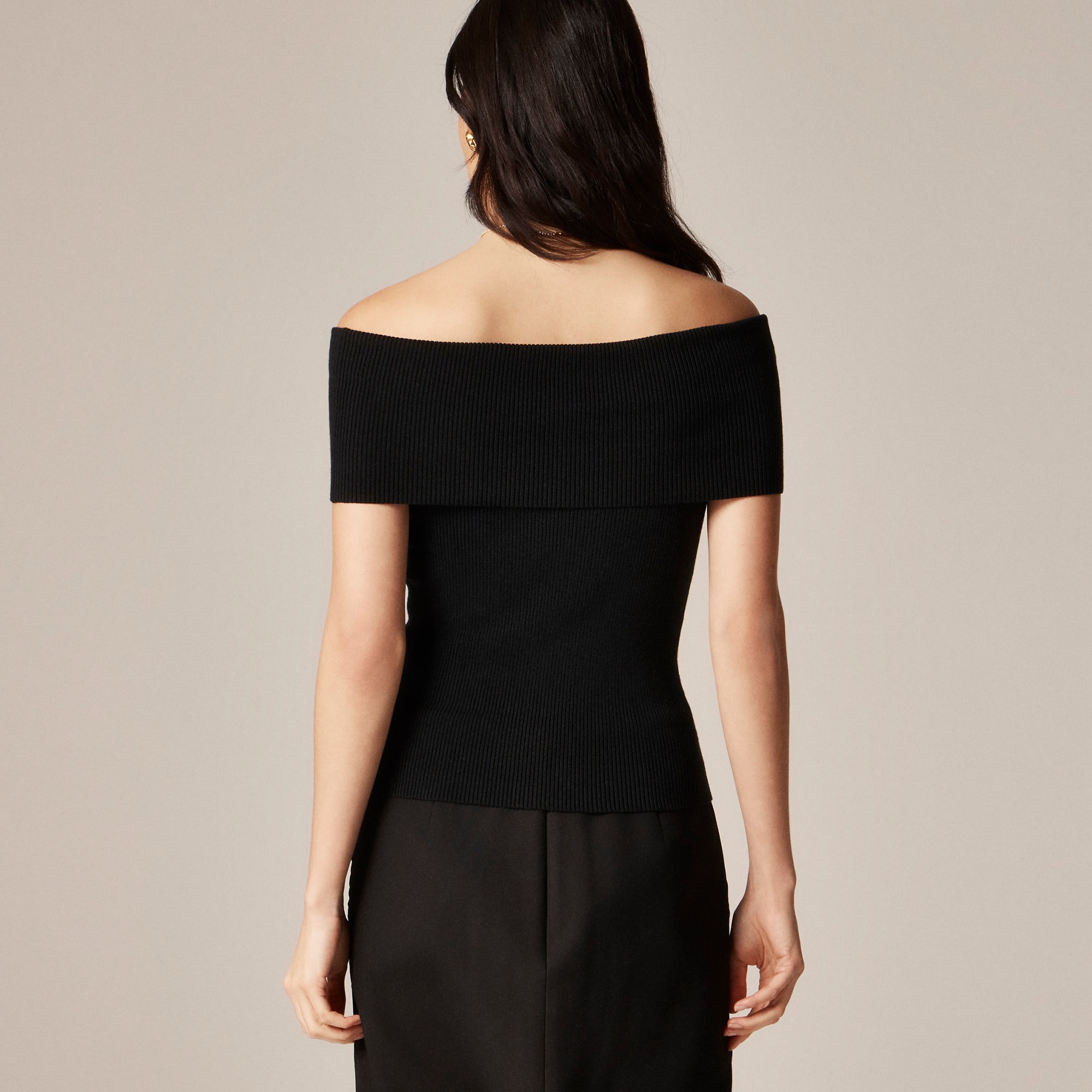 TENCEL™ lyocell-blend foldover top