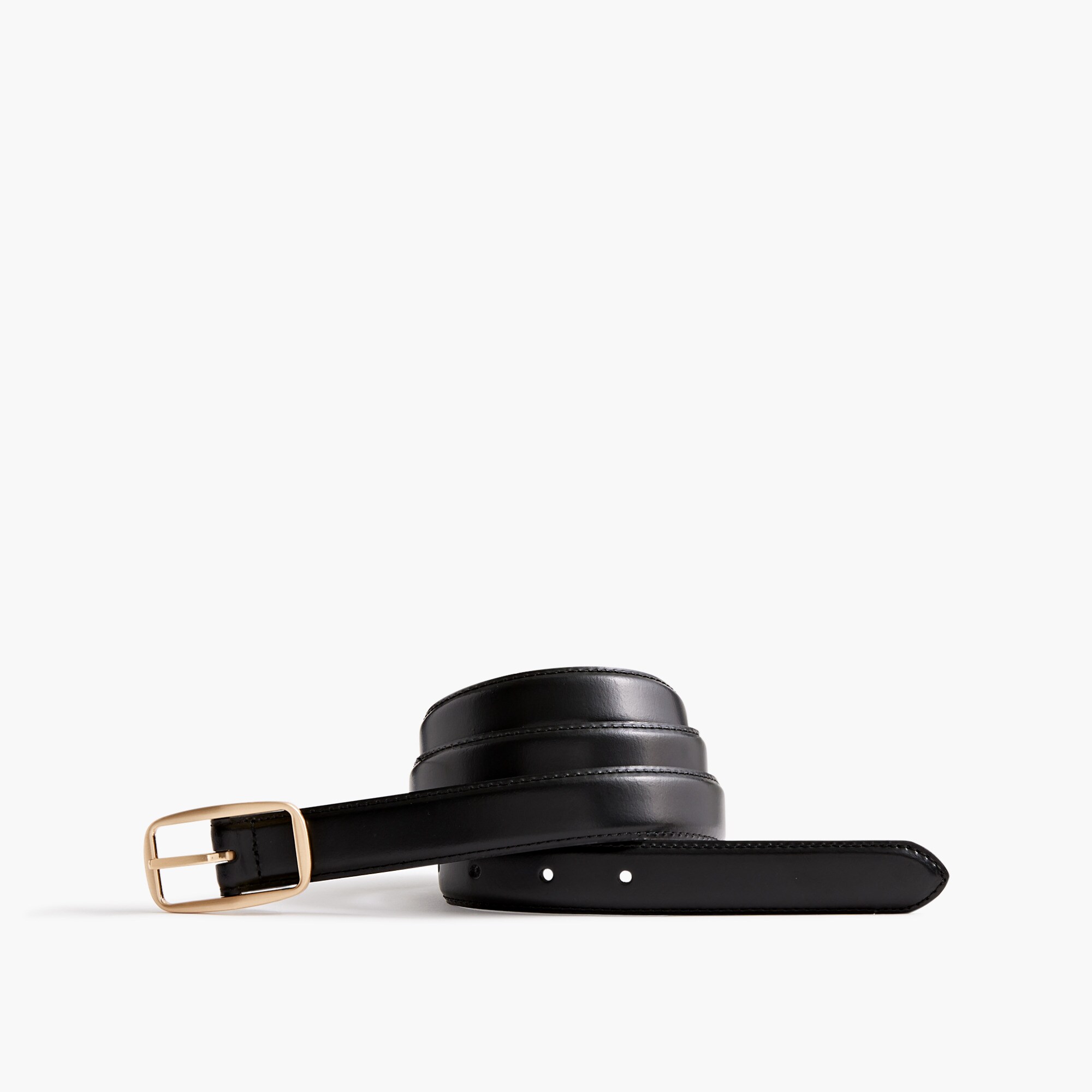 square-buckle trouser belt for women