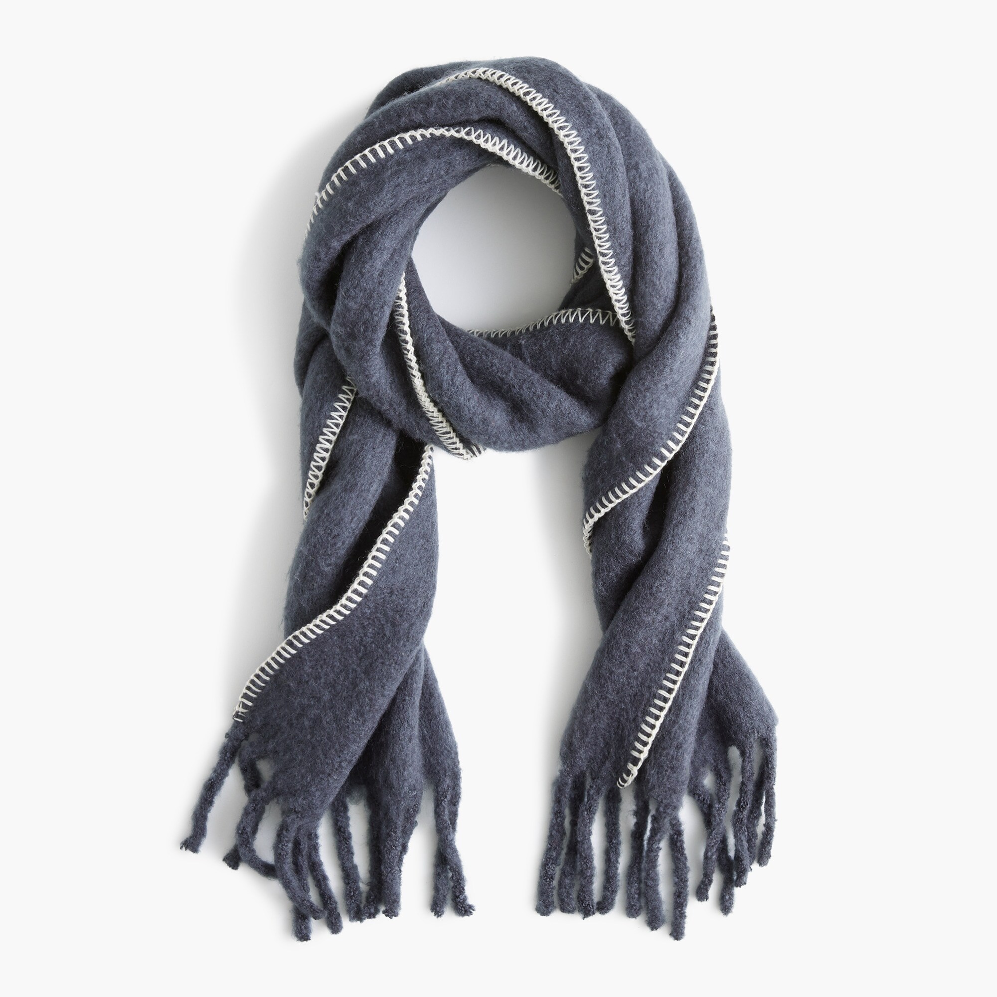 womens Blanket-stitch scarf