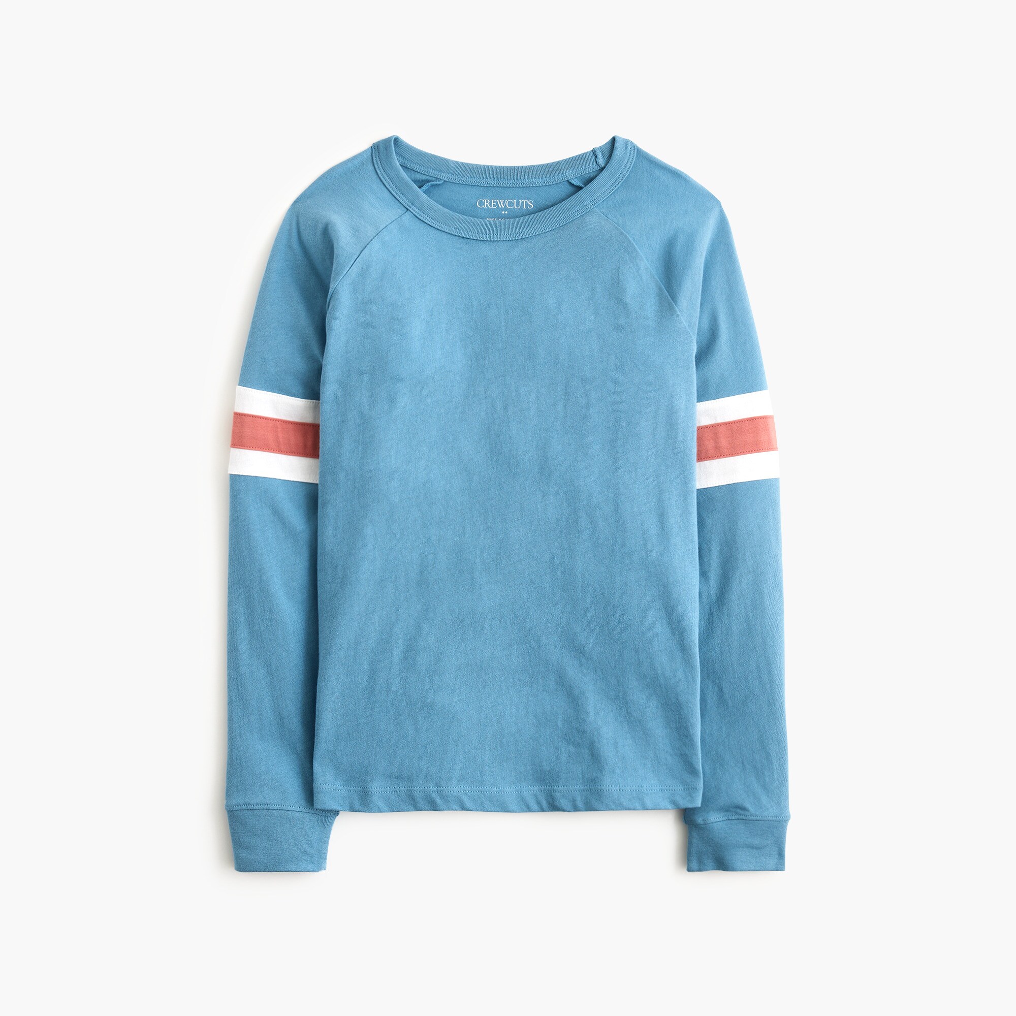 boys' long-sleeve striped raglan tee for boys