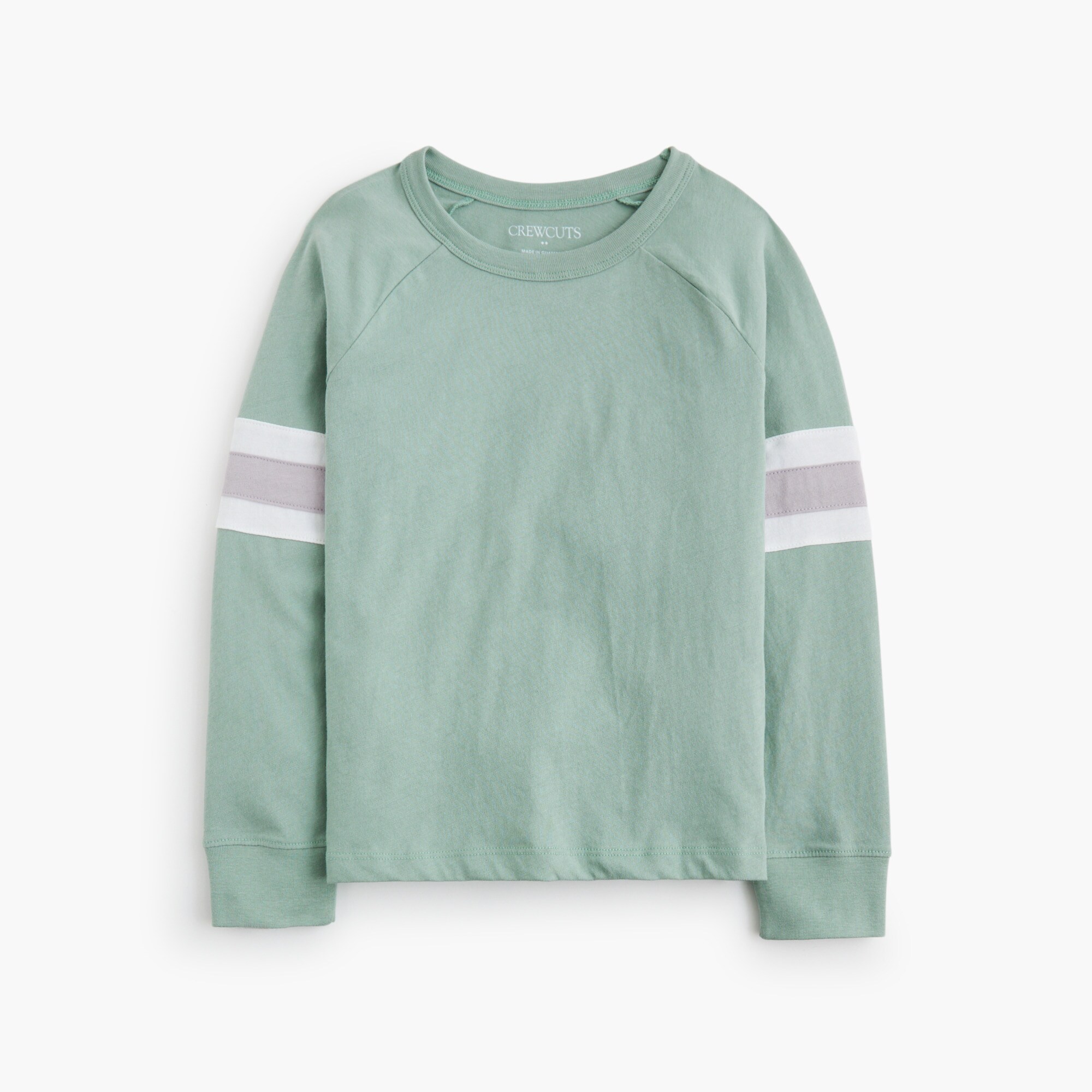 boys Boys' long-sleeve striped raglan tee
