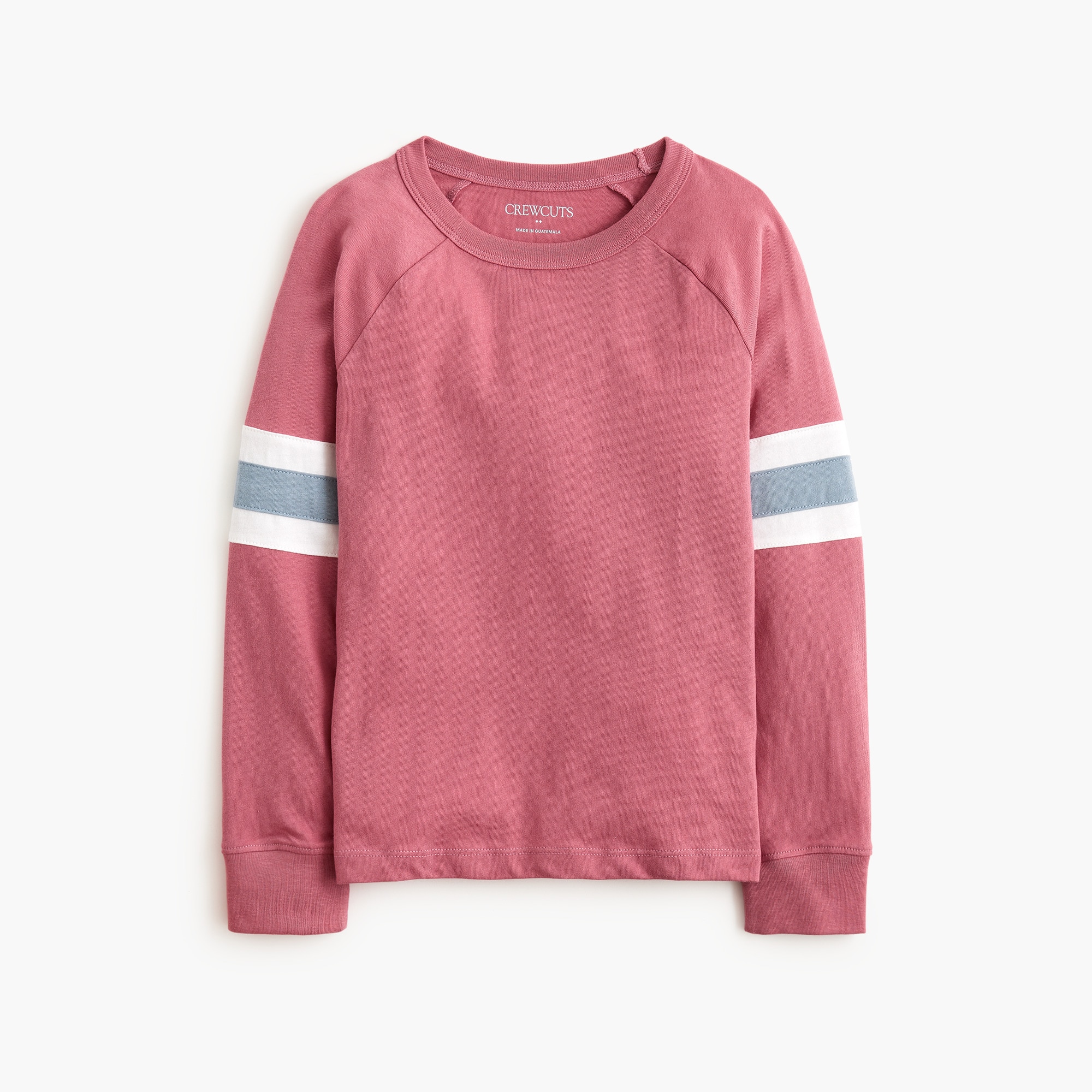 boys Boys' long-sleeve striped raglan tee