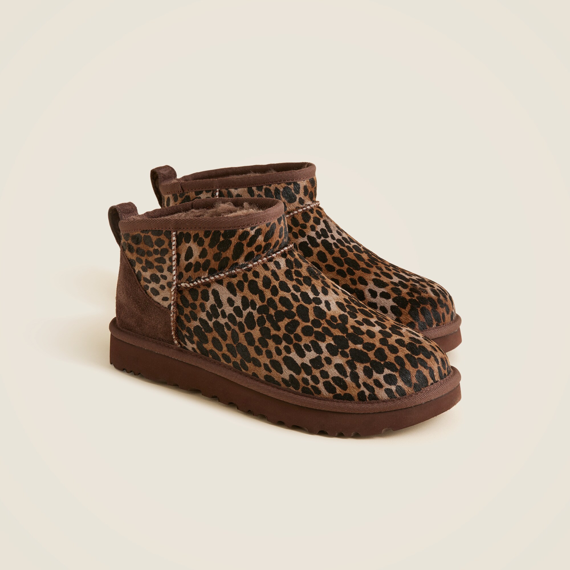 ugg&reg; classic ultra mini boots in leopard print for women
