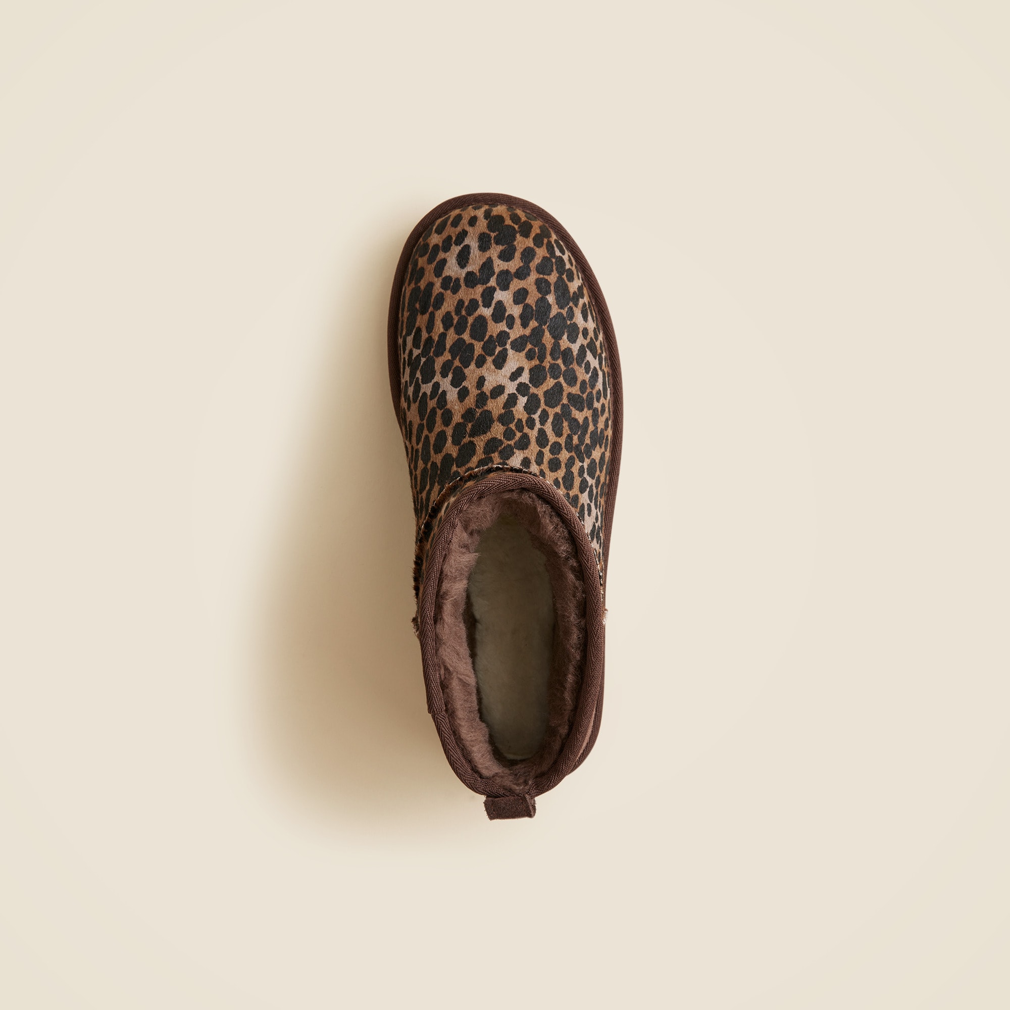 UGG® Classic Ultra mini boots in leopard print