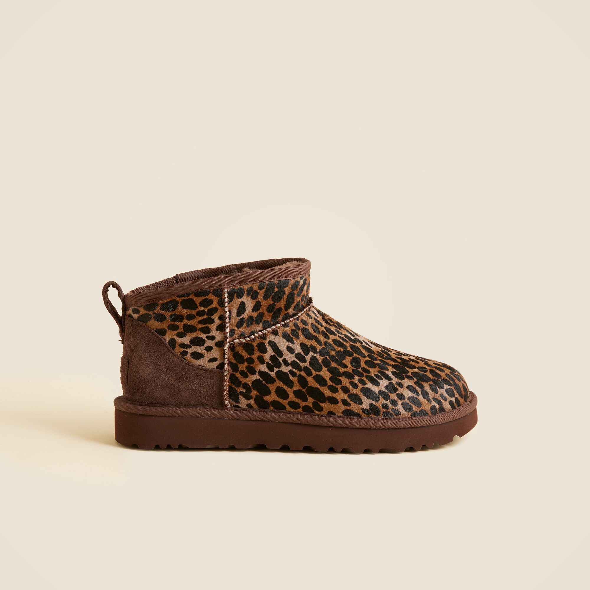 UGG® Classic Ultra mini boots in leopard print