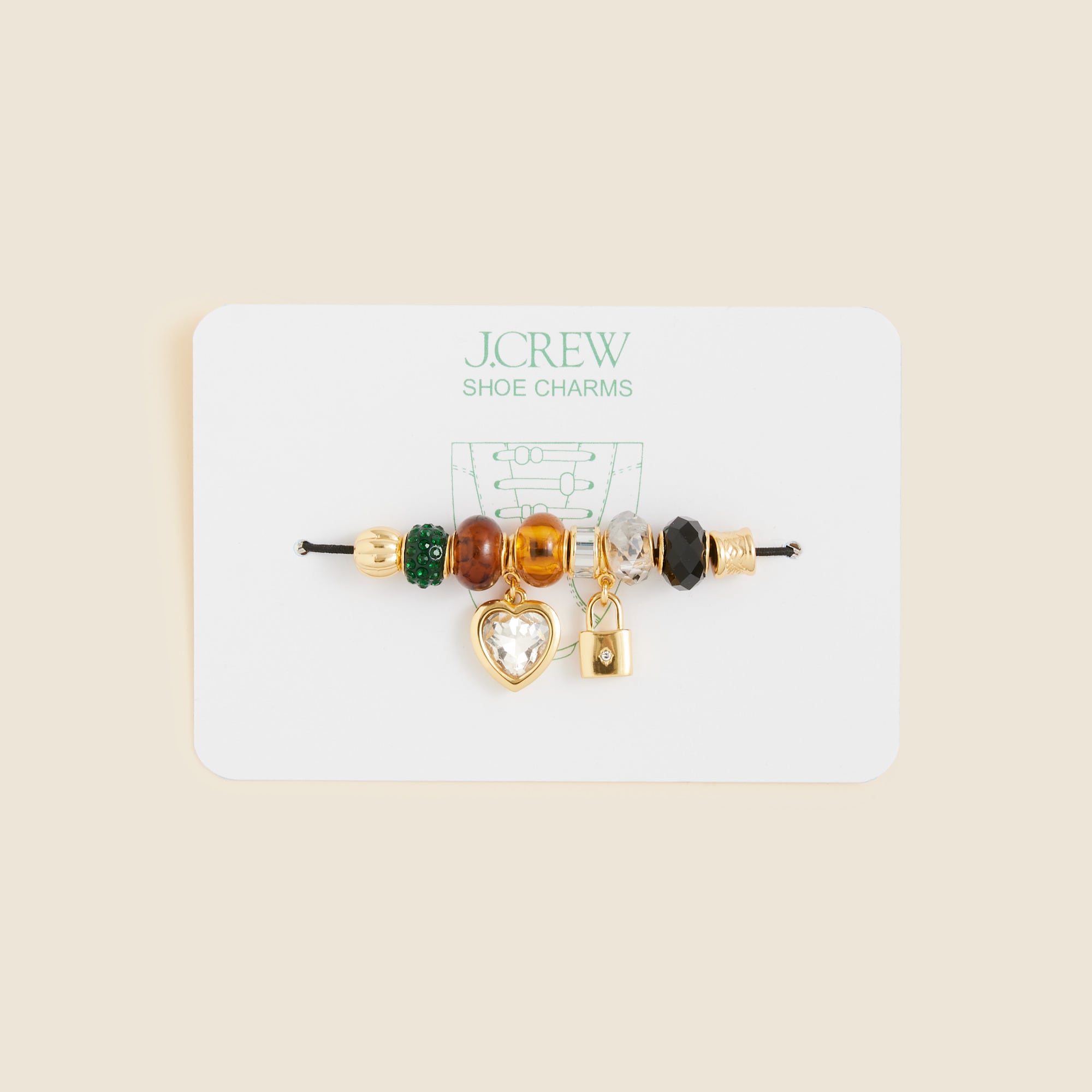 Shoelace lock charms pack