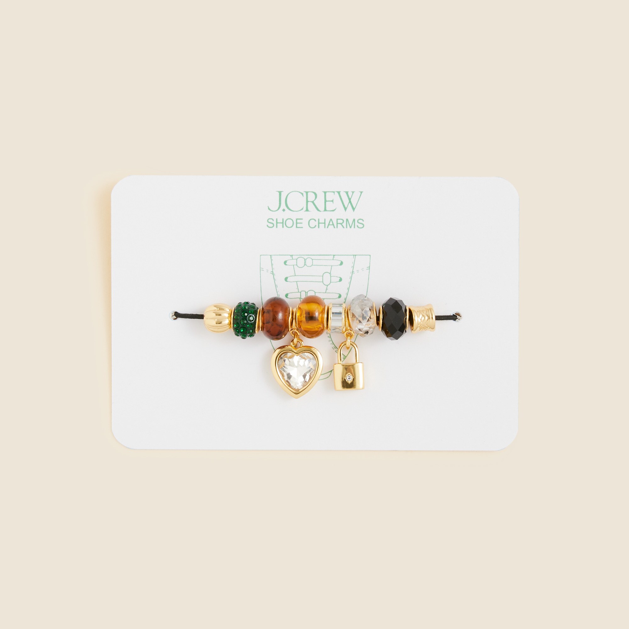Shoelace lock charms pack