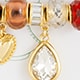 Shoelace lock charms pack ROSE MULTI