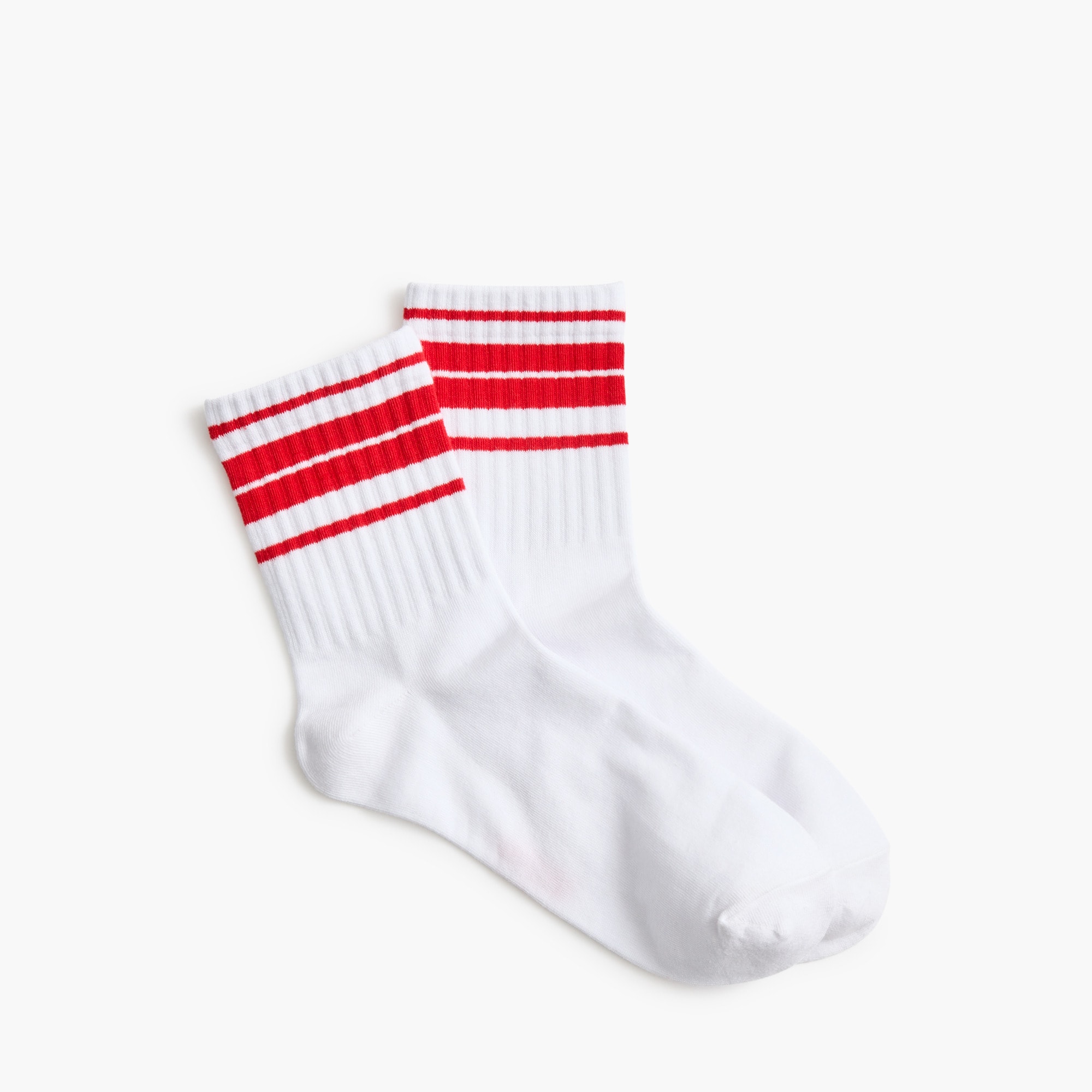 womens Striped crew socks