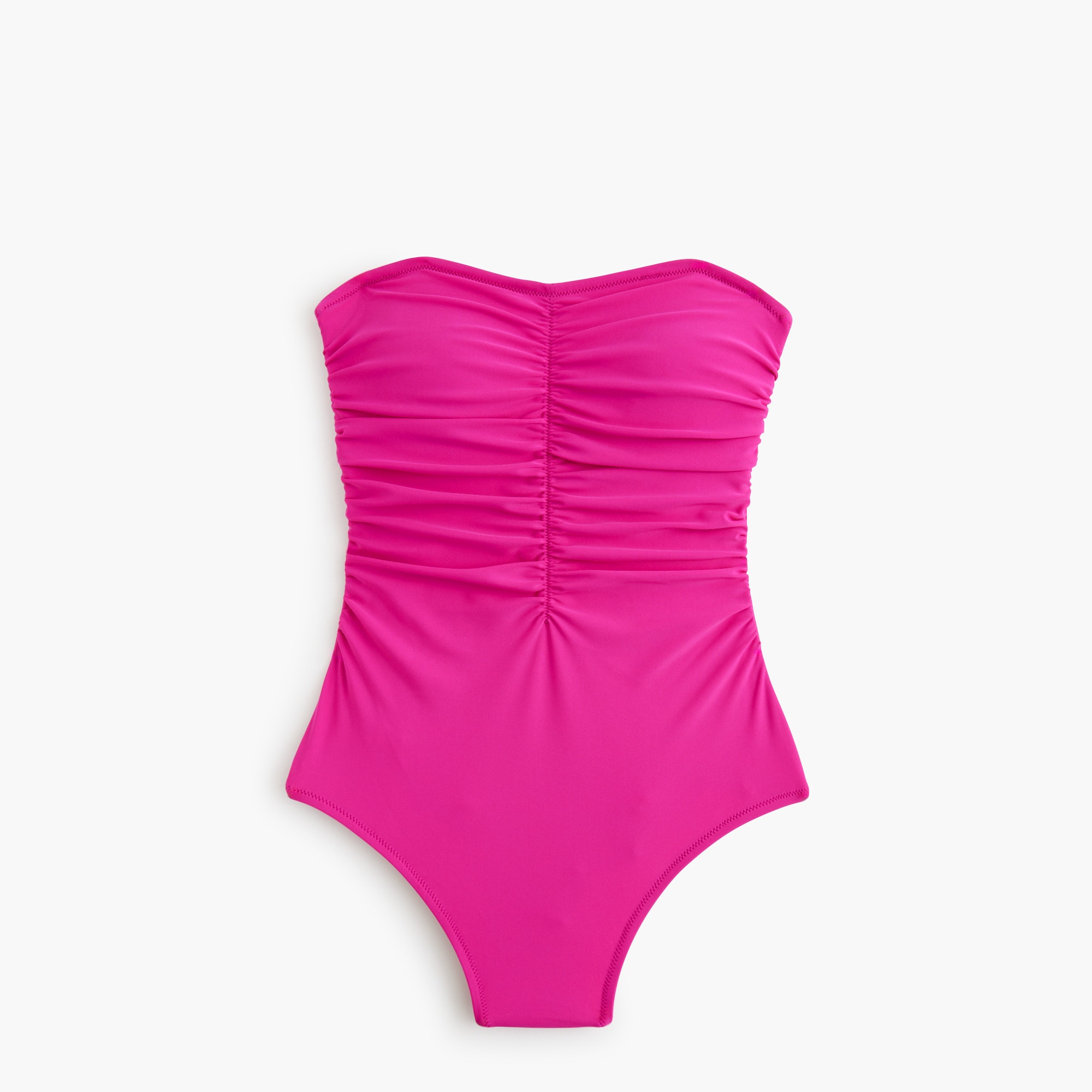 Strapless one-piece swimsuit