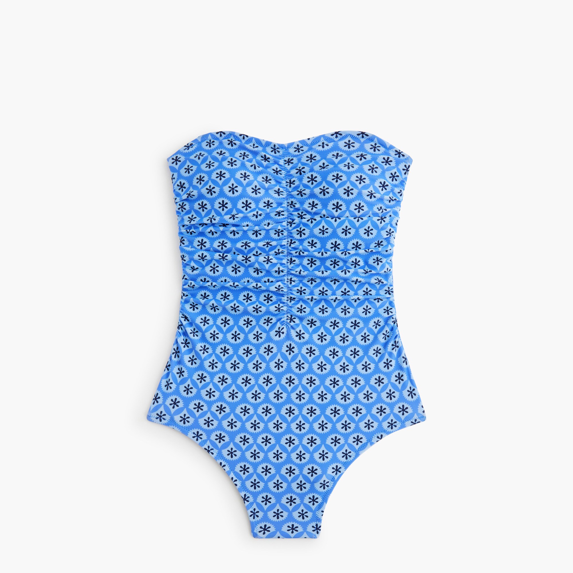 Strapless one-piece swimsuit