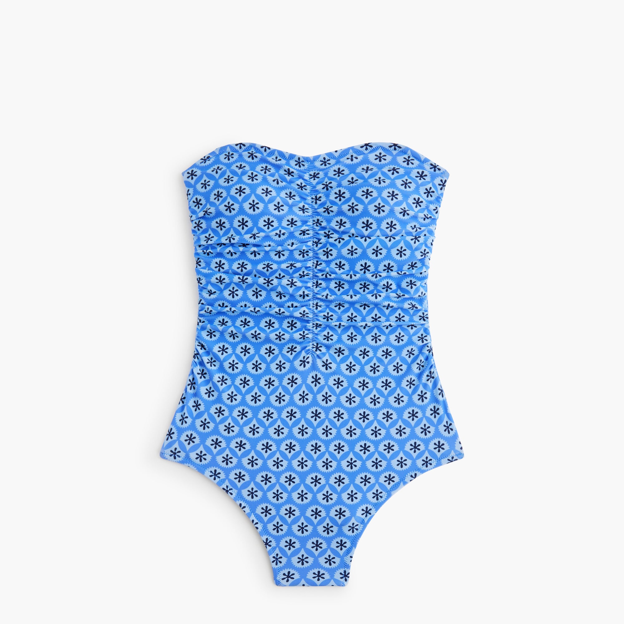 Strapless one-piece swimsuit