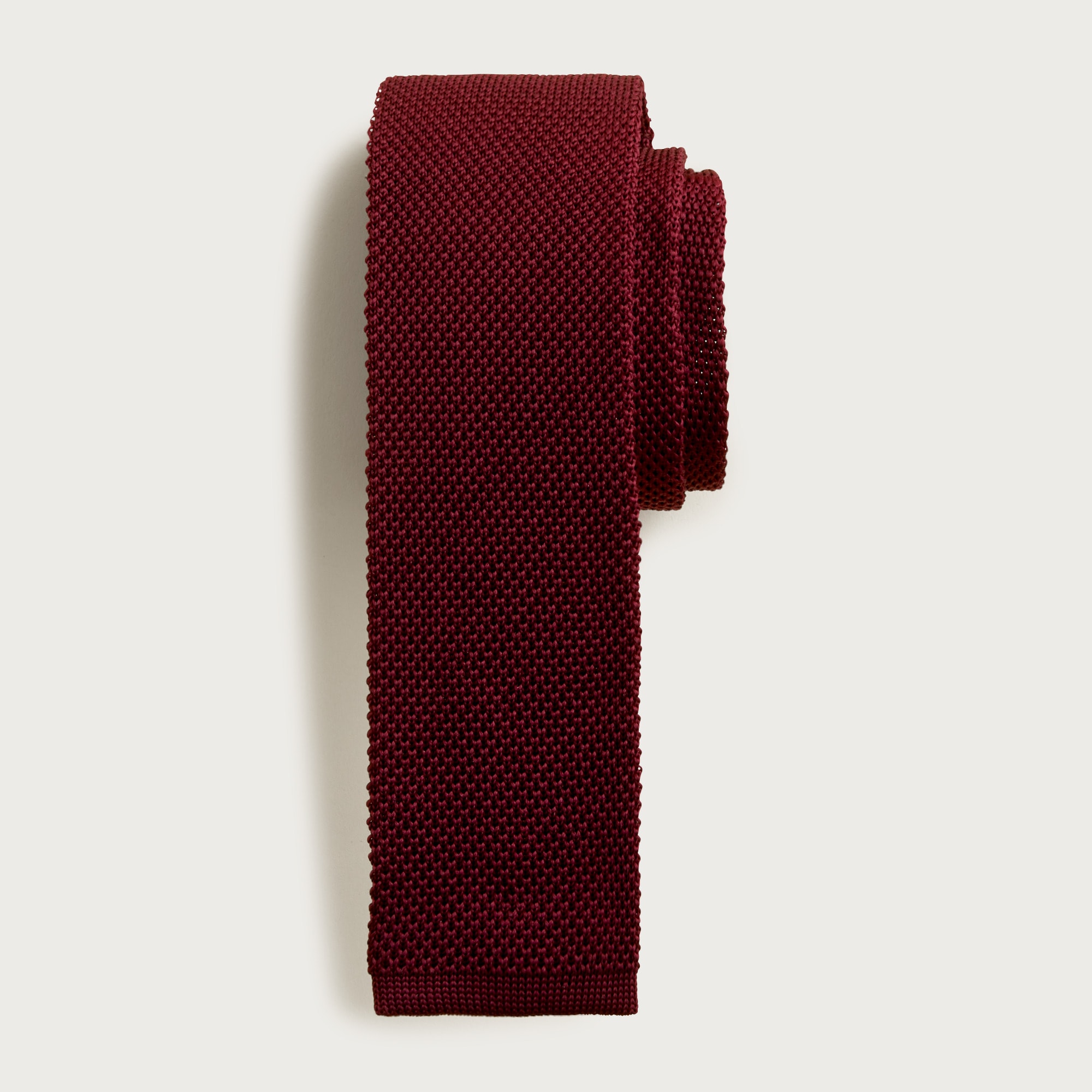 mens Italian silk knit tie