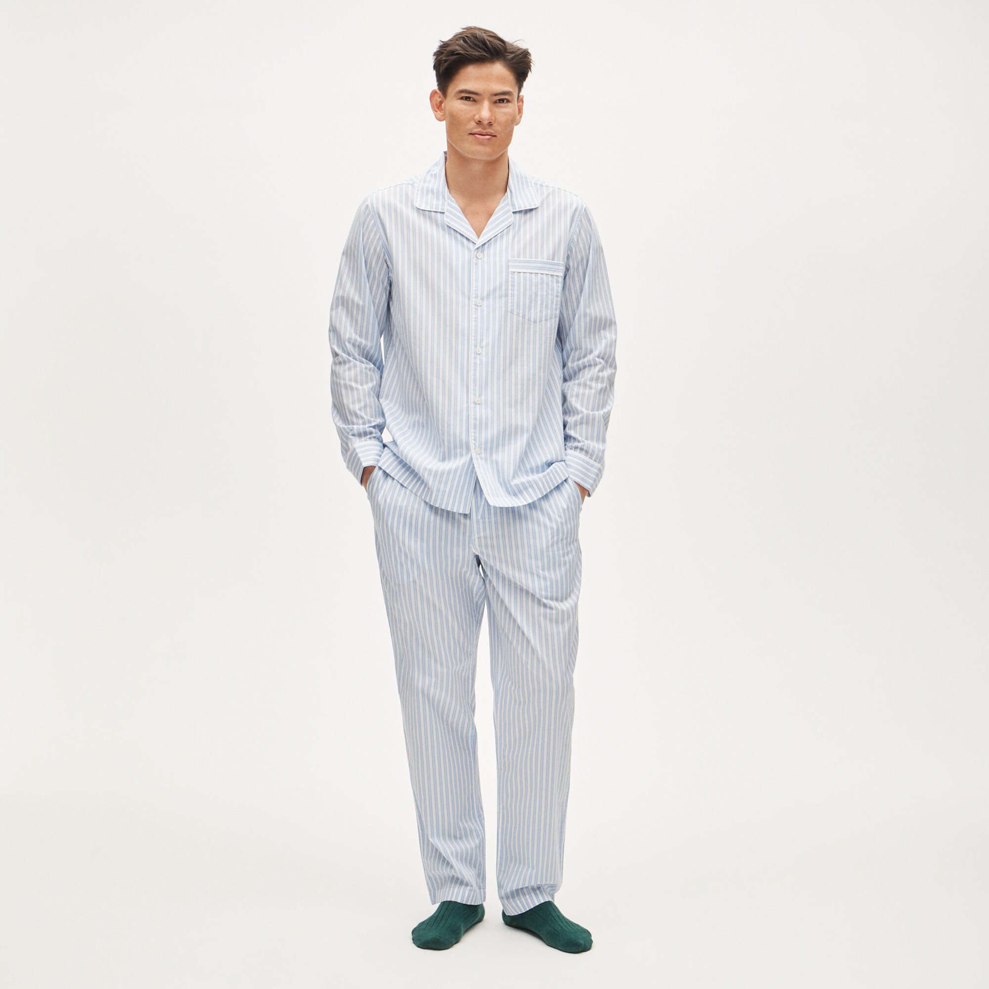  Pajama set in cotton poplin
