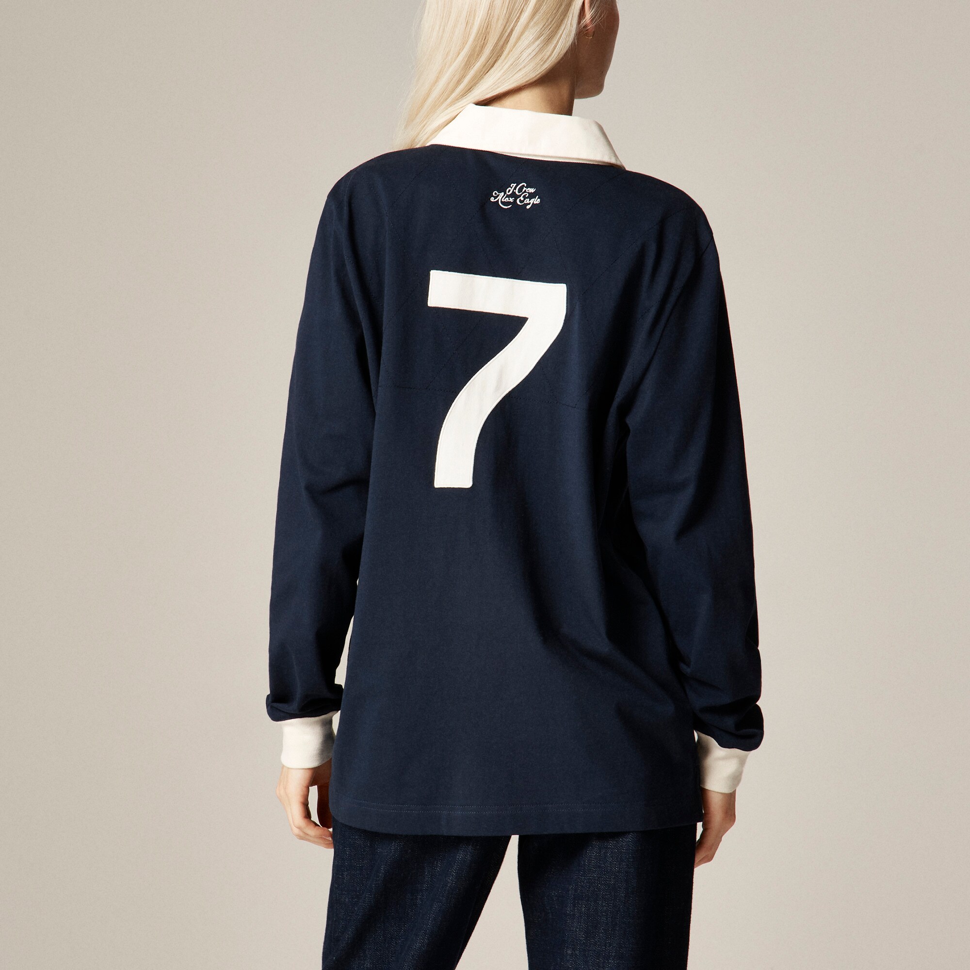 Alex Eagle X J.Crew premium-weight rugby shirt