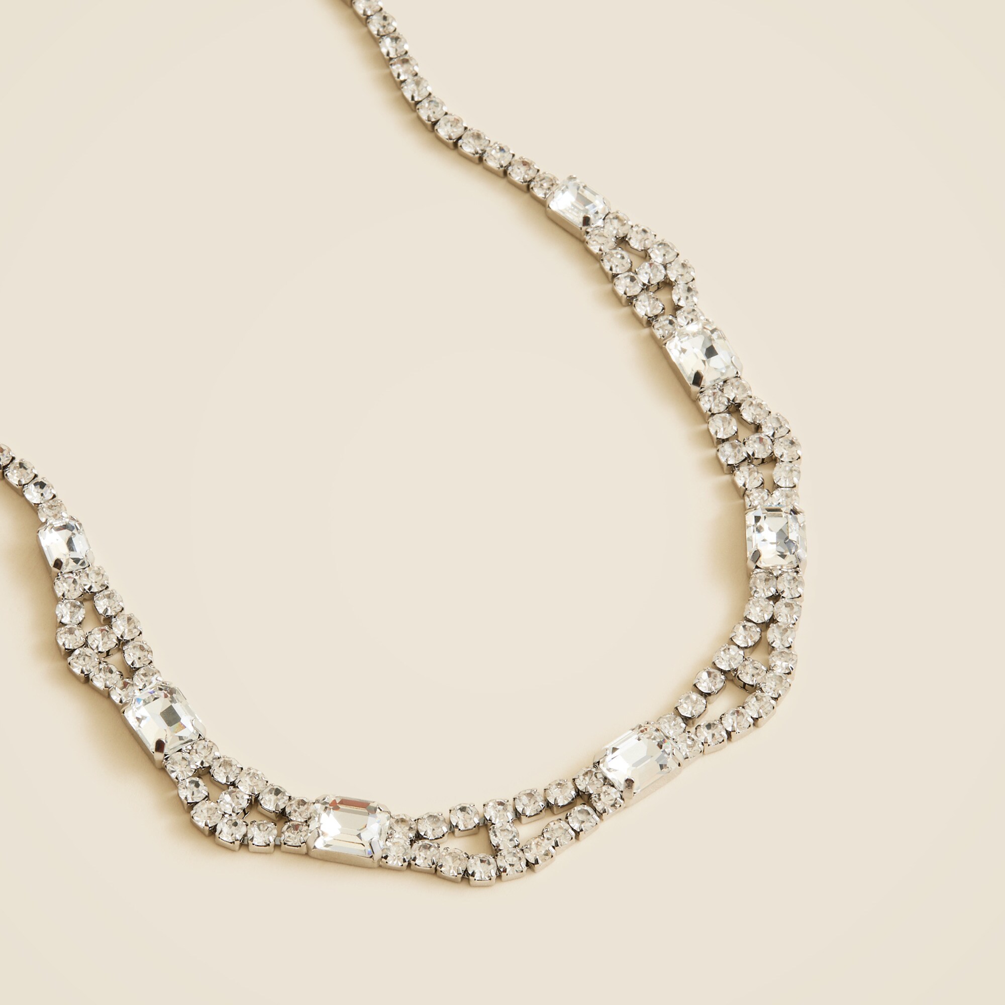 Cupchain gemstone necklace