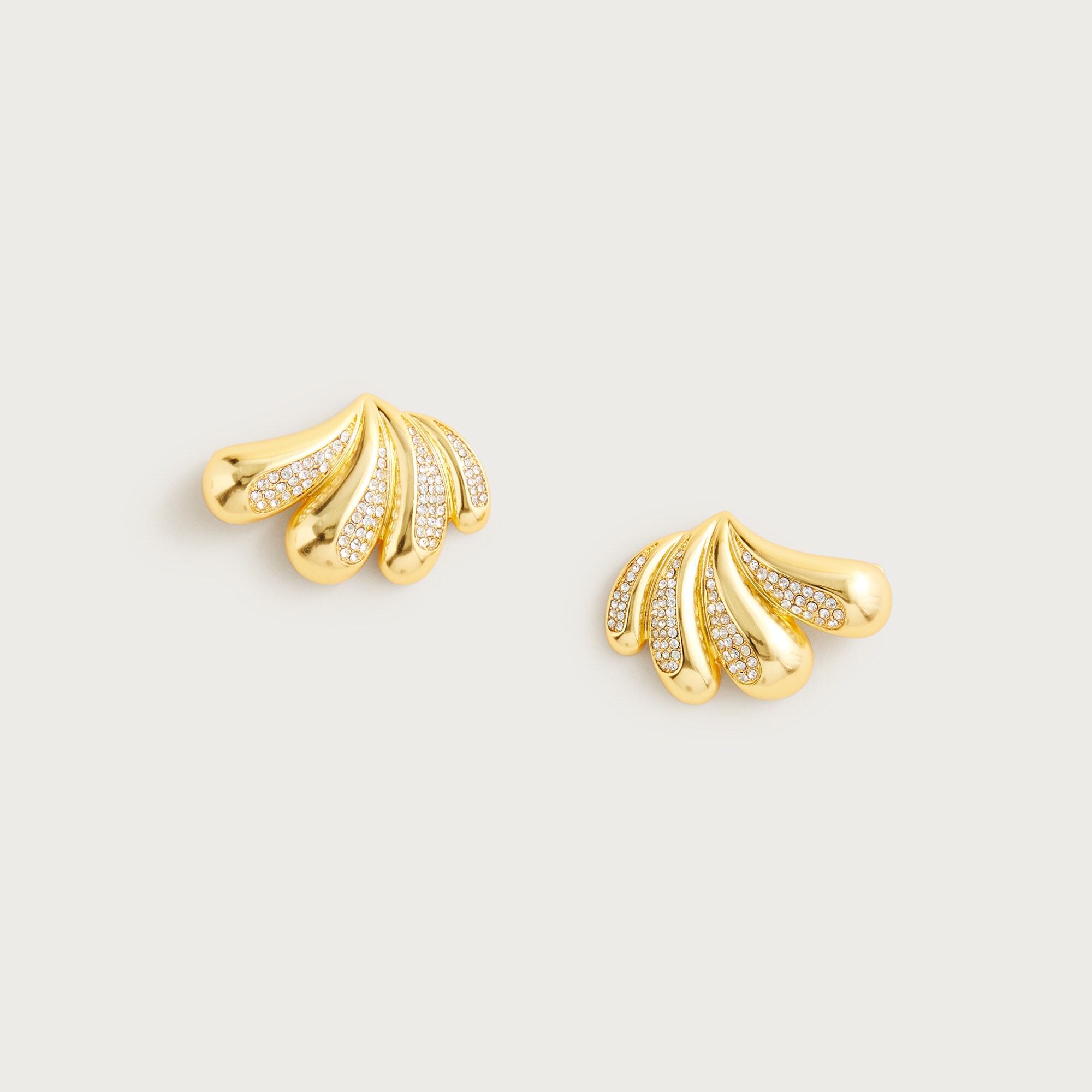 khiry x j.crew talon coalition earrings with pav&eacute; crystals for women