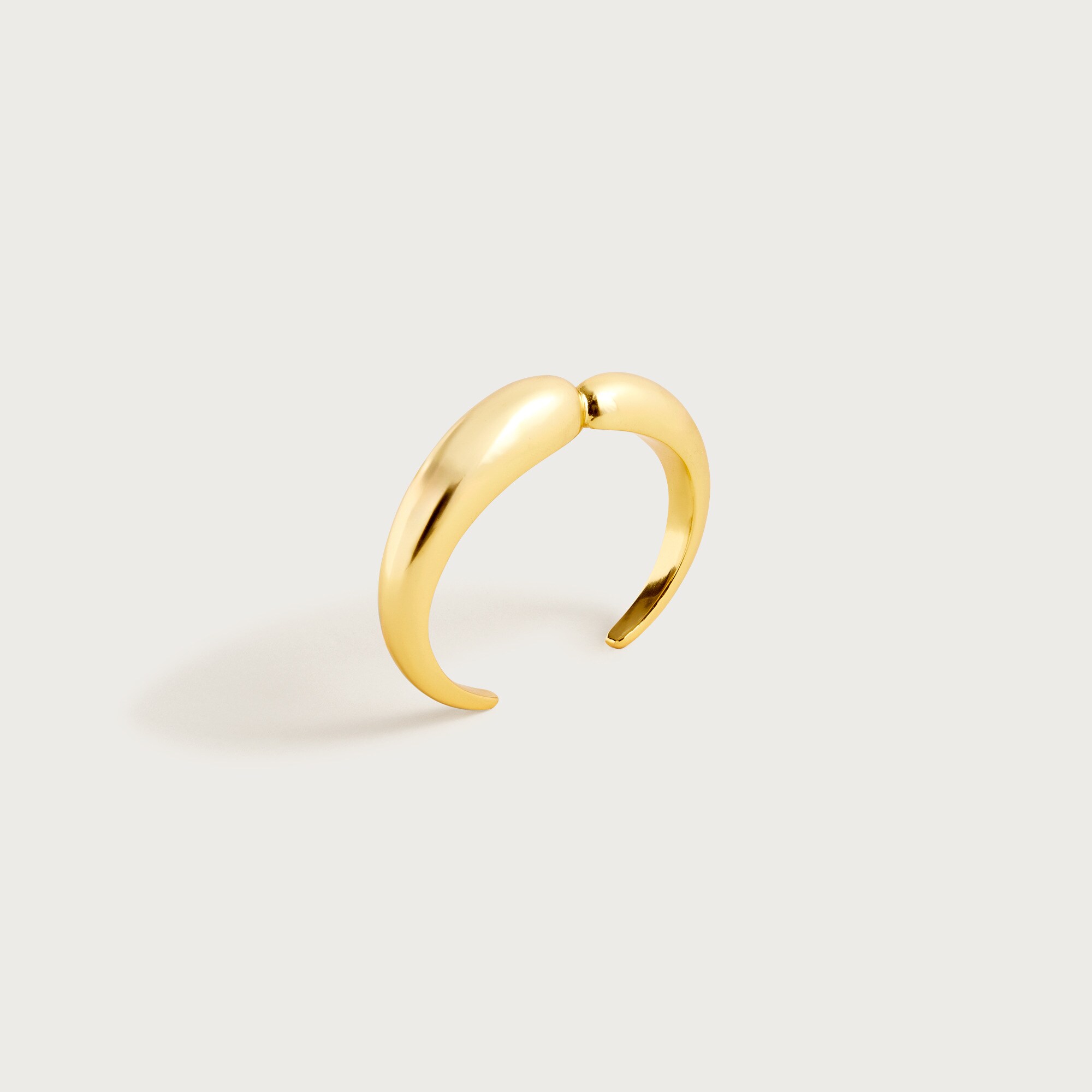 KHIRY X J.Crew medium two-talon cuff bracelet