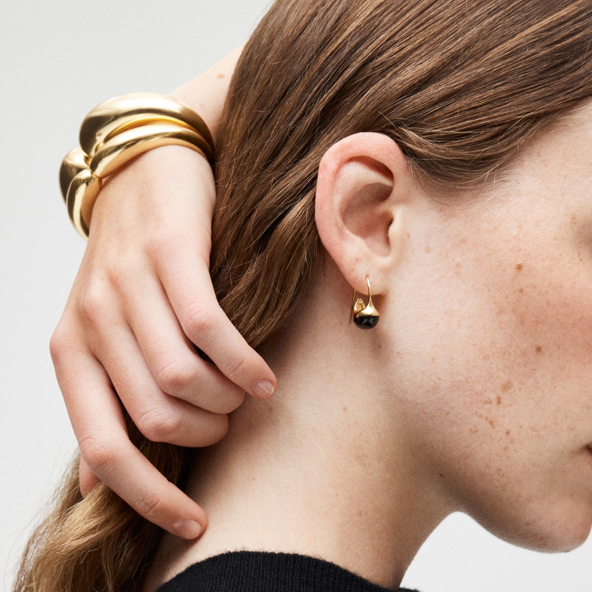 KHIRY X J.Crew medium two-talon cuff bracelet