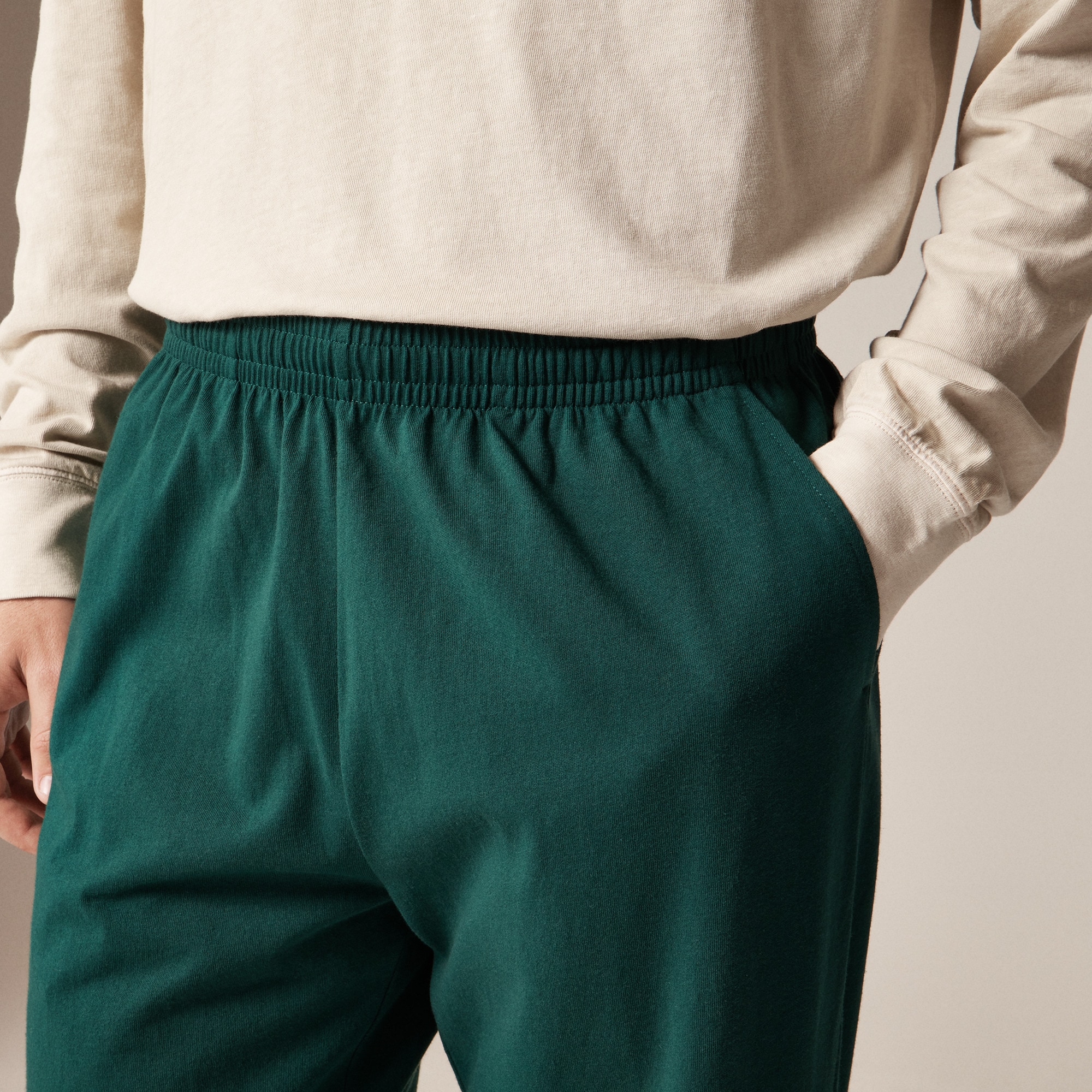 Premium-weight cotton lounge pant