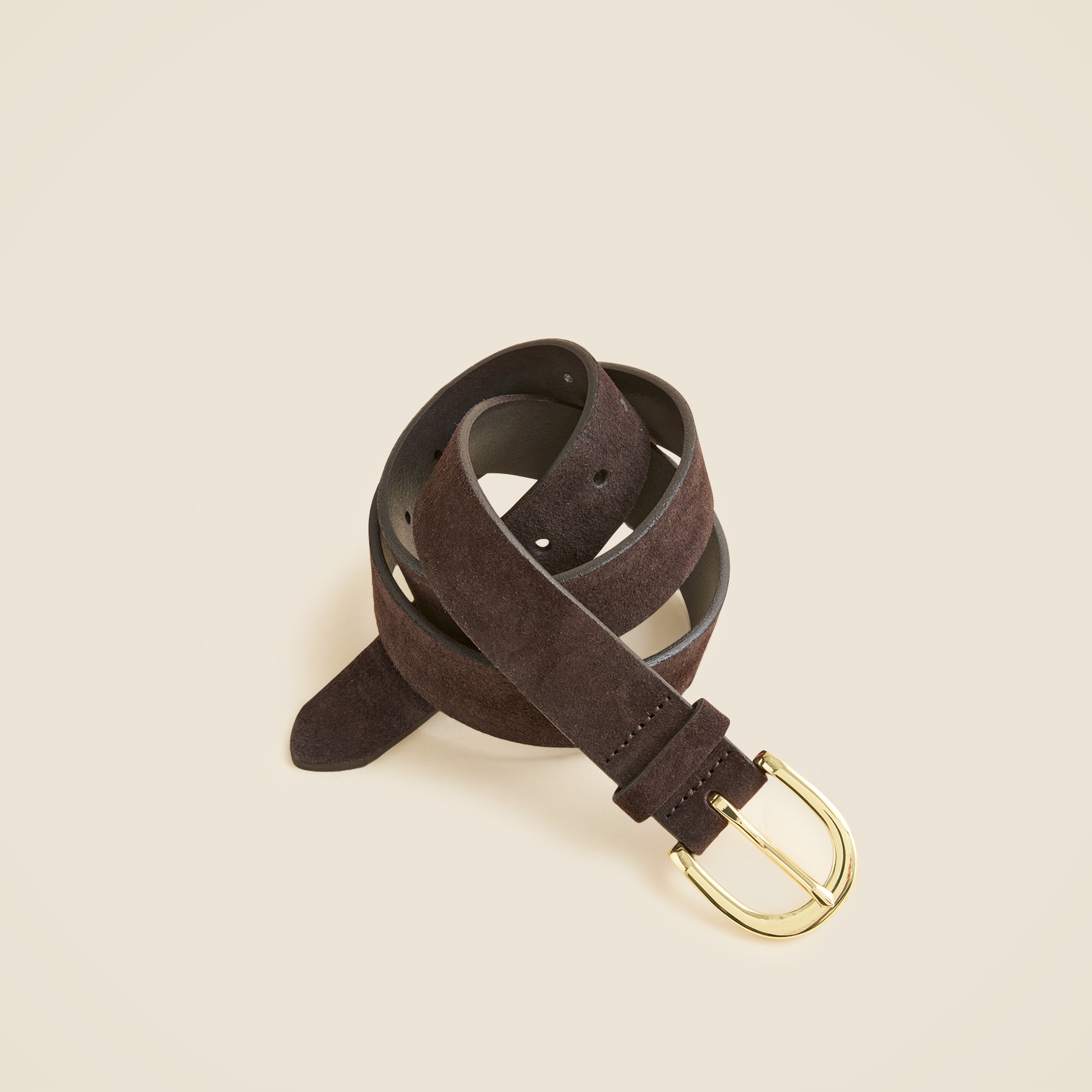 Classic belt in suede