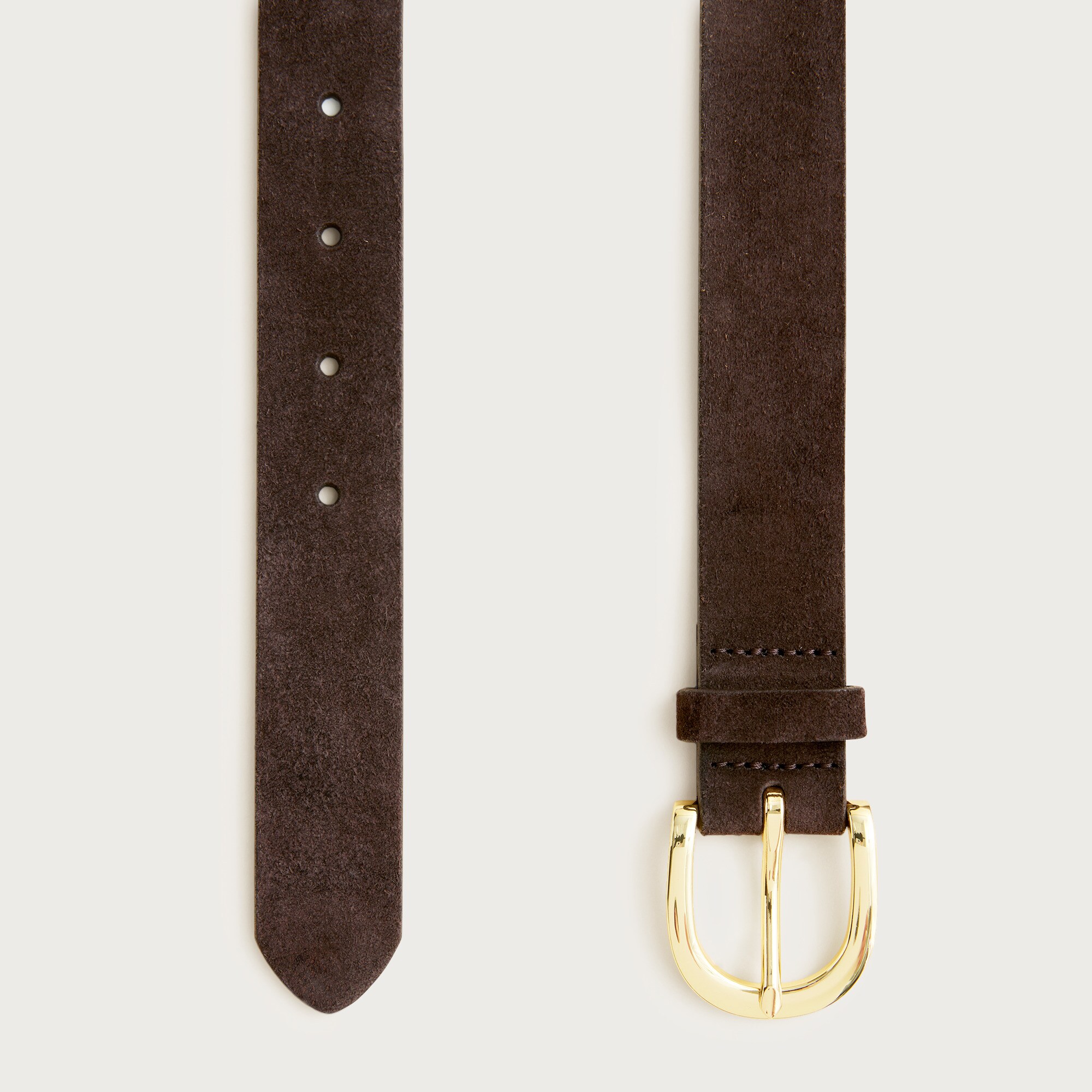 Classic belt in suede