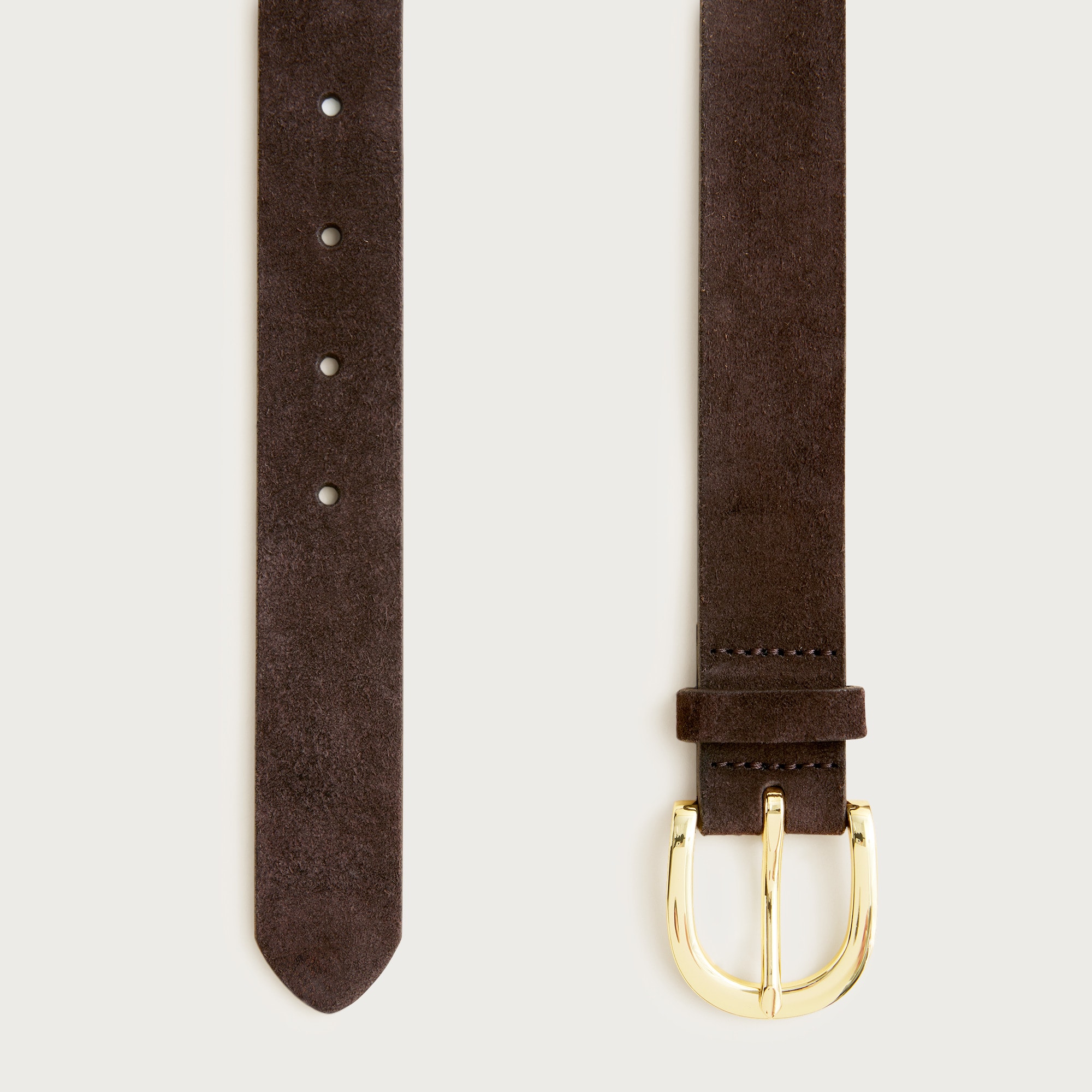 Classic belt in suede