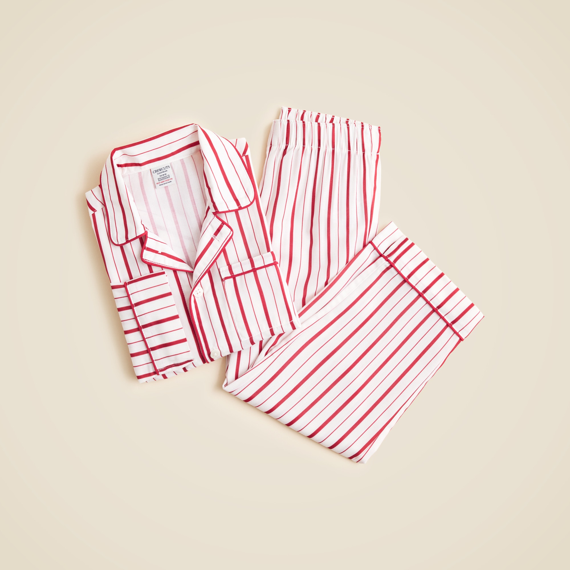 Kids' printed pajama set