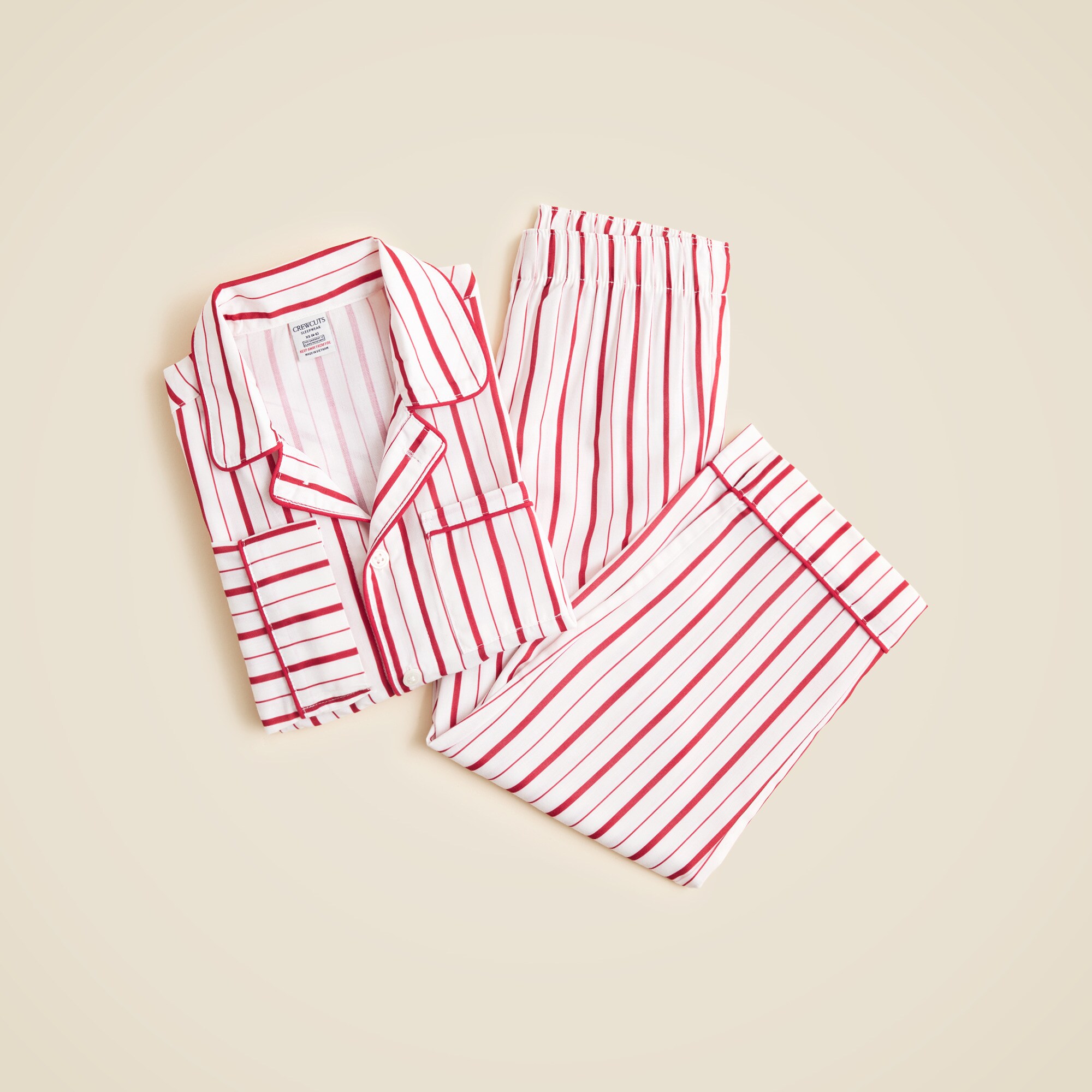 Kids' printed pajama set